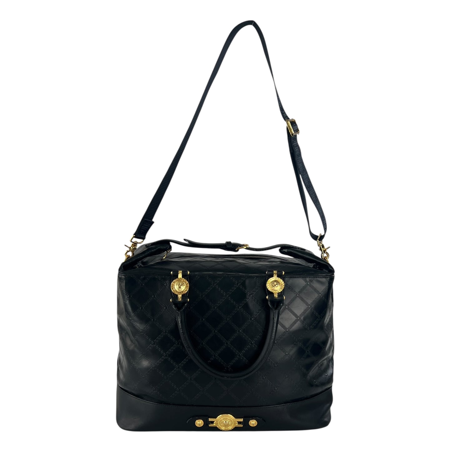 Versace Vintage Sunburst Weekender Bag