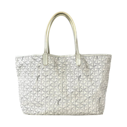 Goyard White Saint Louis Tote Bag