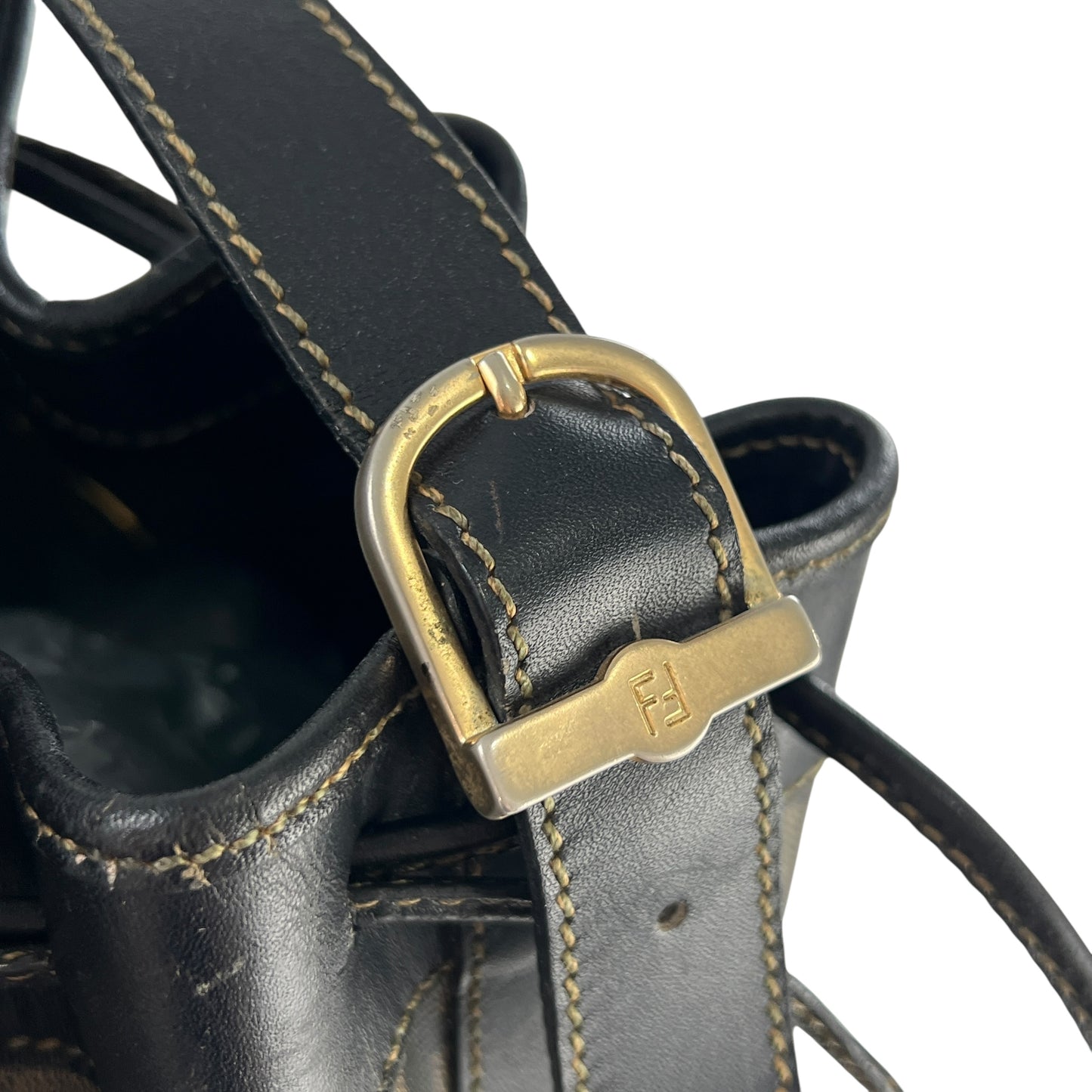 Fendi Vintage Zucca Bucket Bag