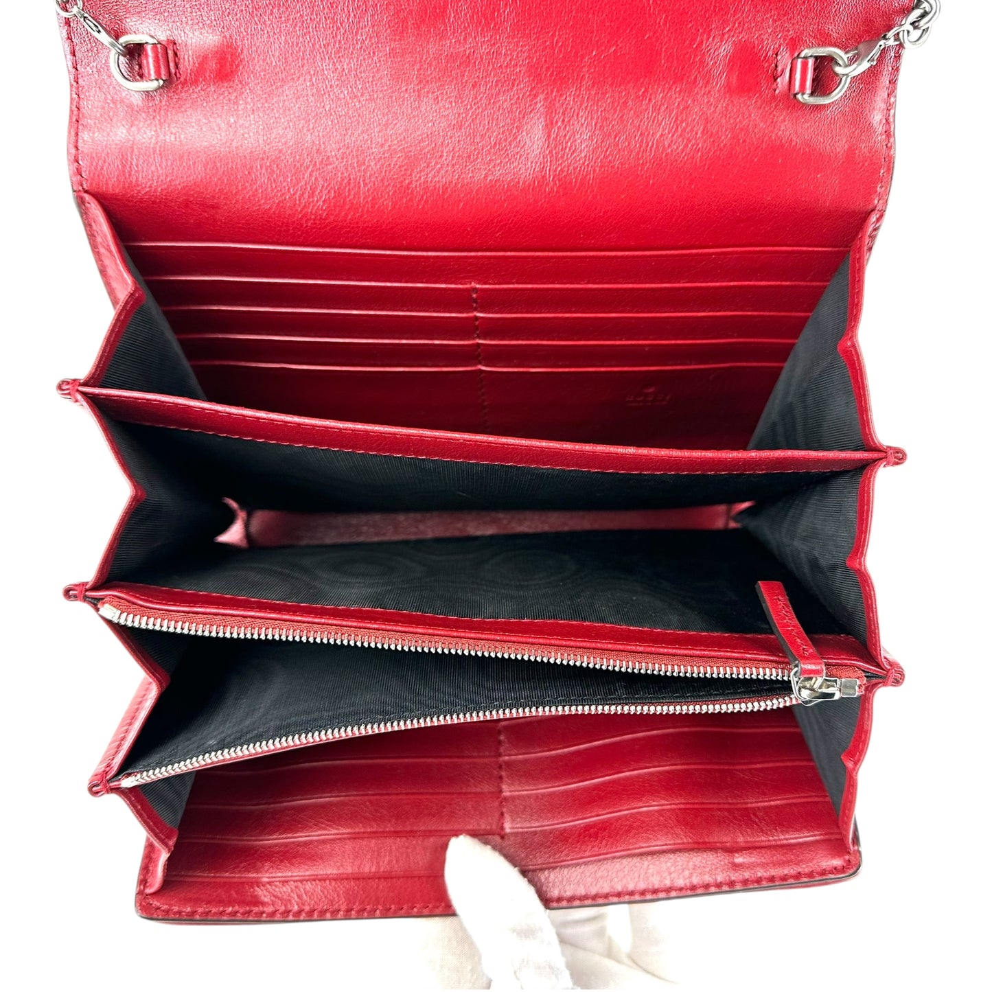 Gucci Monogram Dionysus Tweed Two-Way Bag