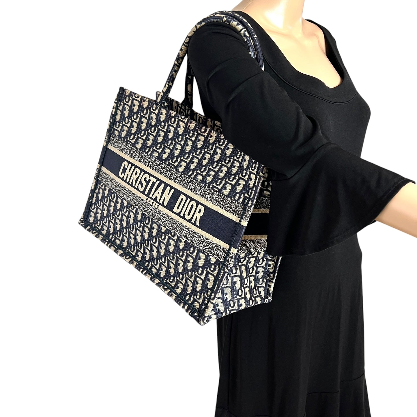 Dior Vintage Trotter Book Tote Bag