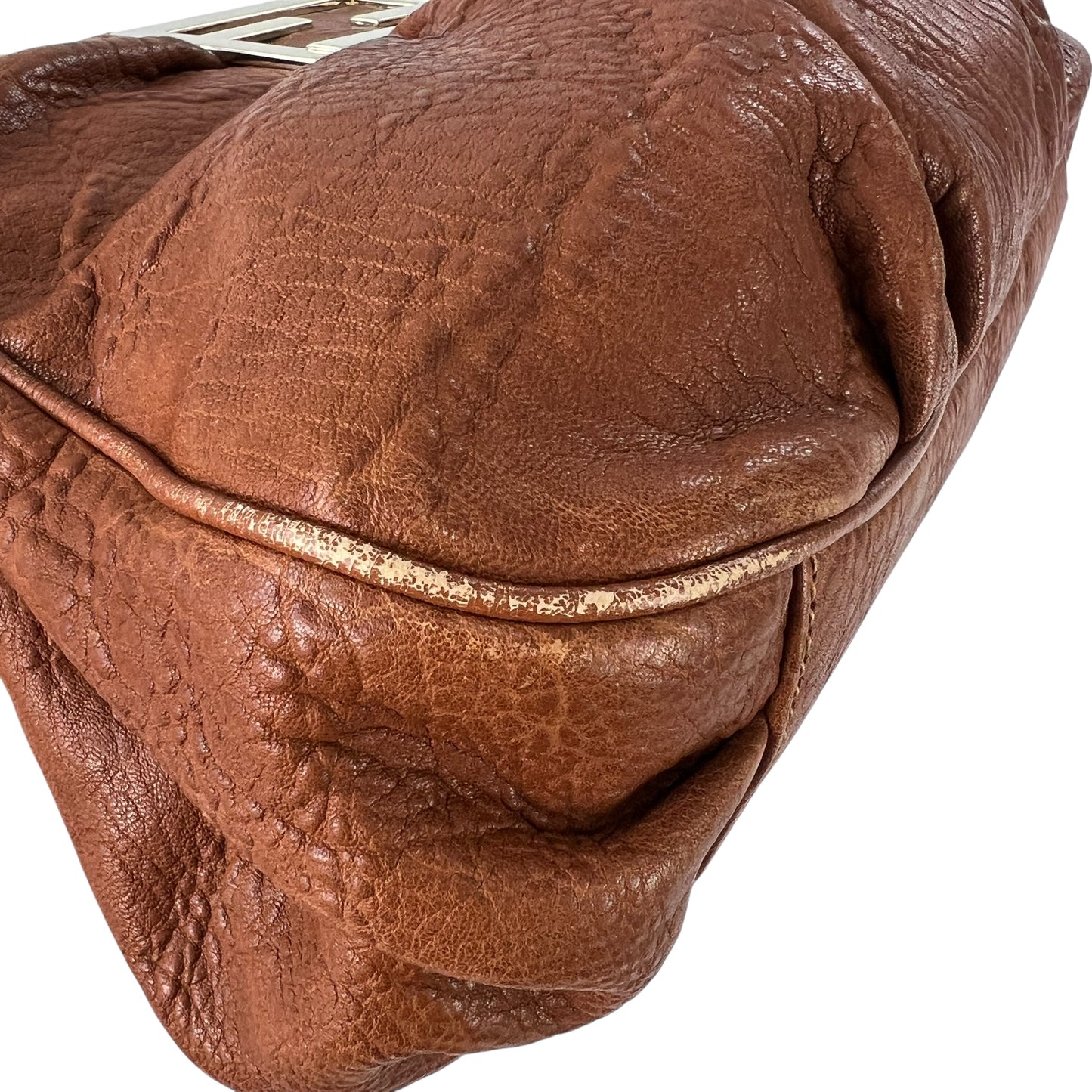 Fendi Mia Leather Shoulder Bag