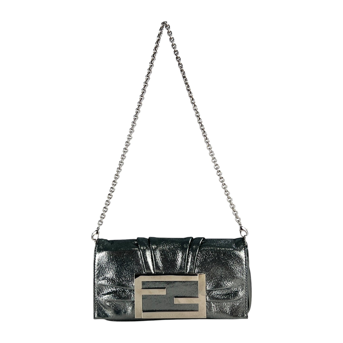 Fendi Mini Mia Metallic Bag