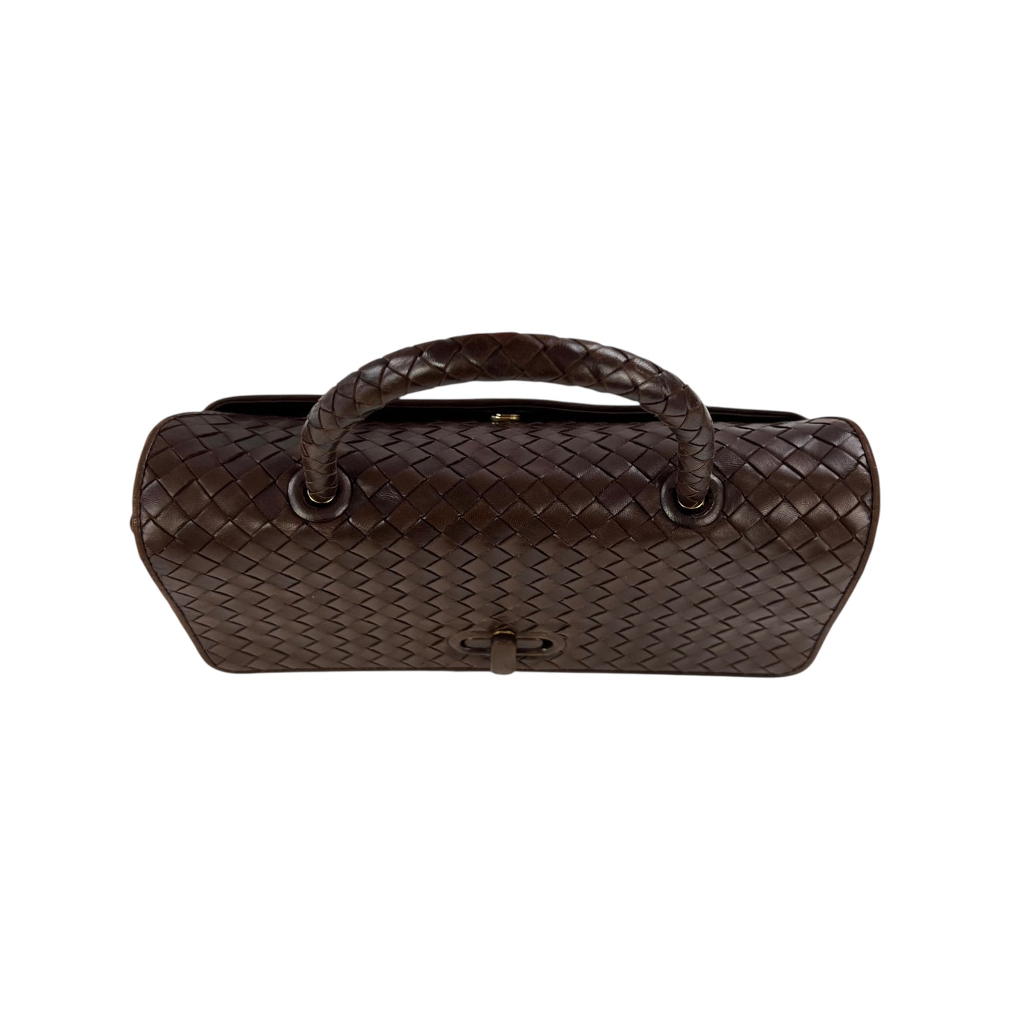 Bottega Veneta Vintage Intrecciato Leather Handbag