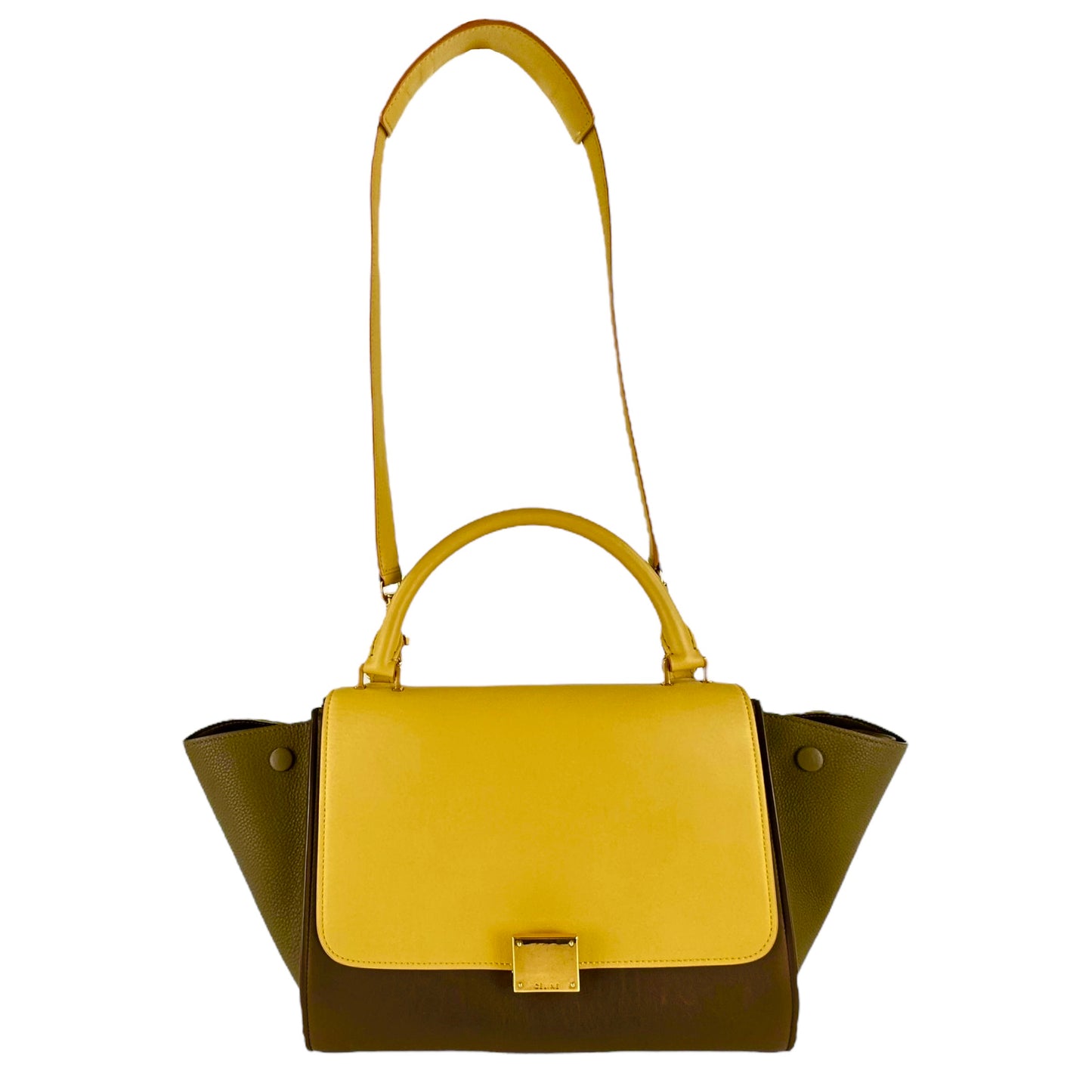 Celine Trapeze Tricolor 2-Way Bag