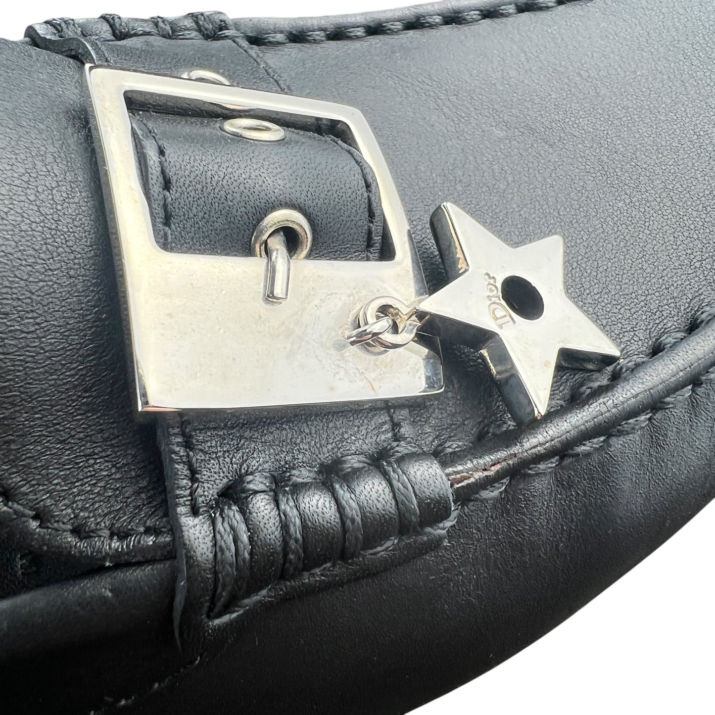 Dior Leather Driver Loafers