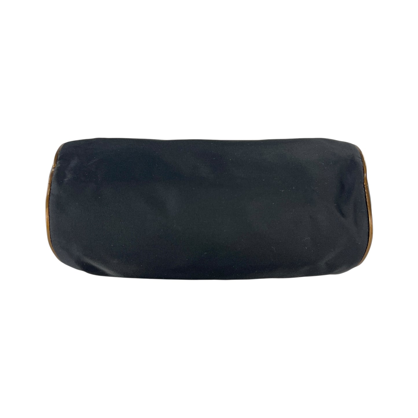 Prada Bronze Detail Pochette Bag