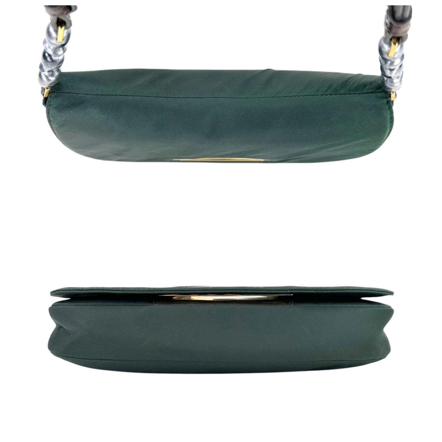 Dior Vintage Maris Pearl Nylon Shoulder Bag