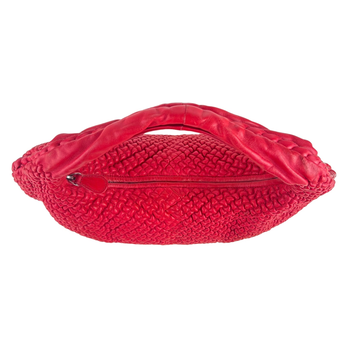 Bottega Veneta Ponza Intrecciato Leather Shoulder Bag