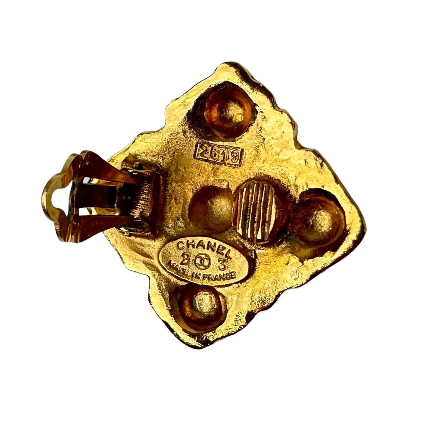 Chanel Vintage Clip-On Earrings