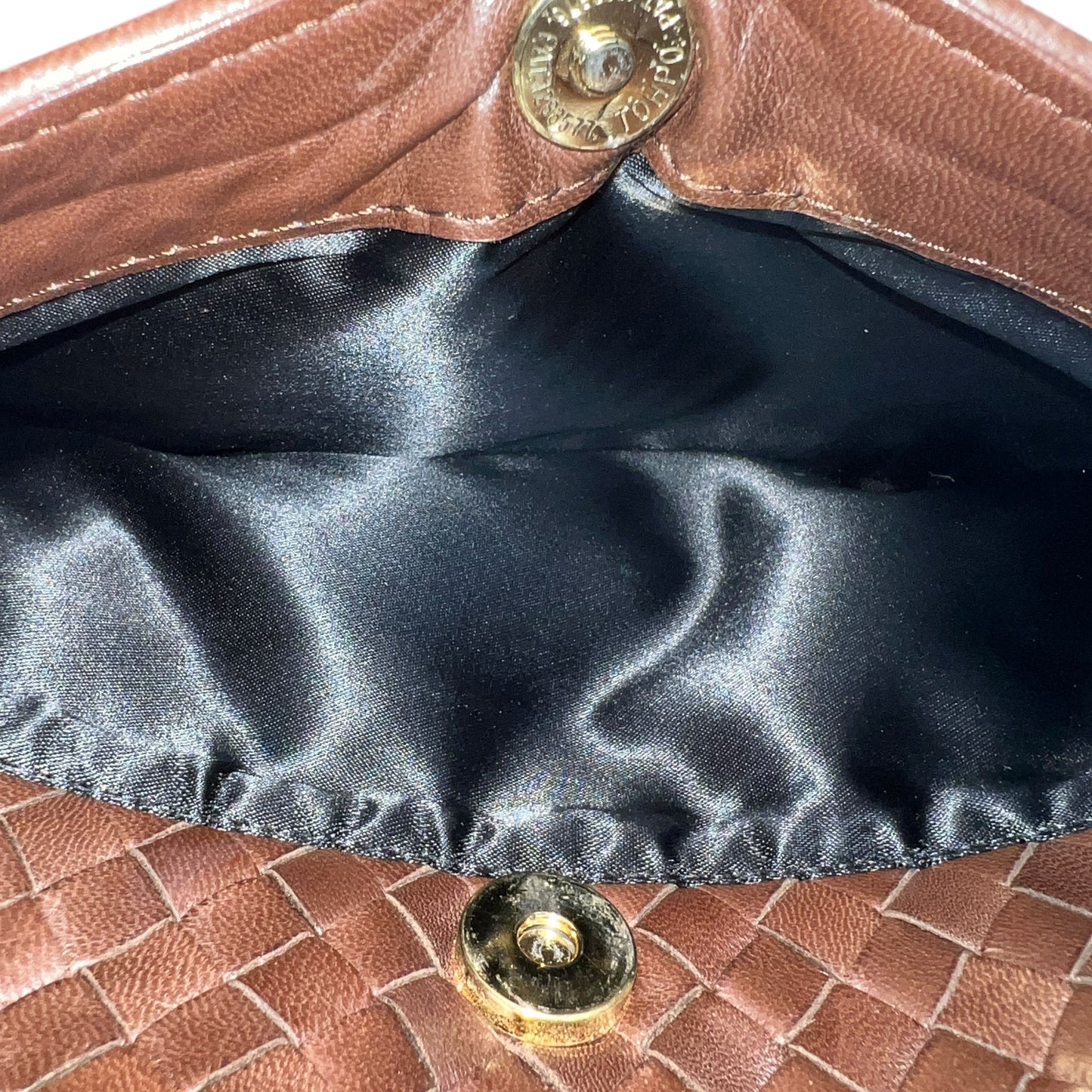 Bottega Veneta Vintage Intrecciato Leather Handbag