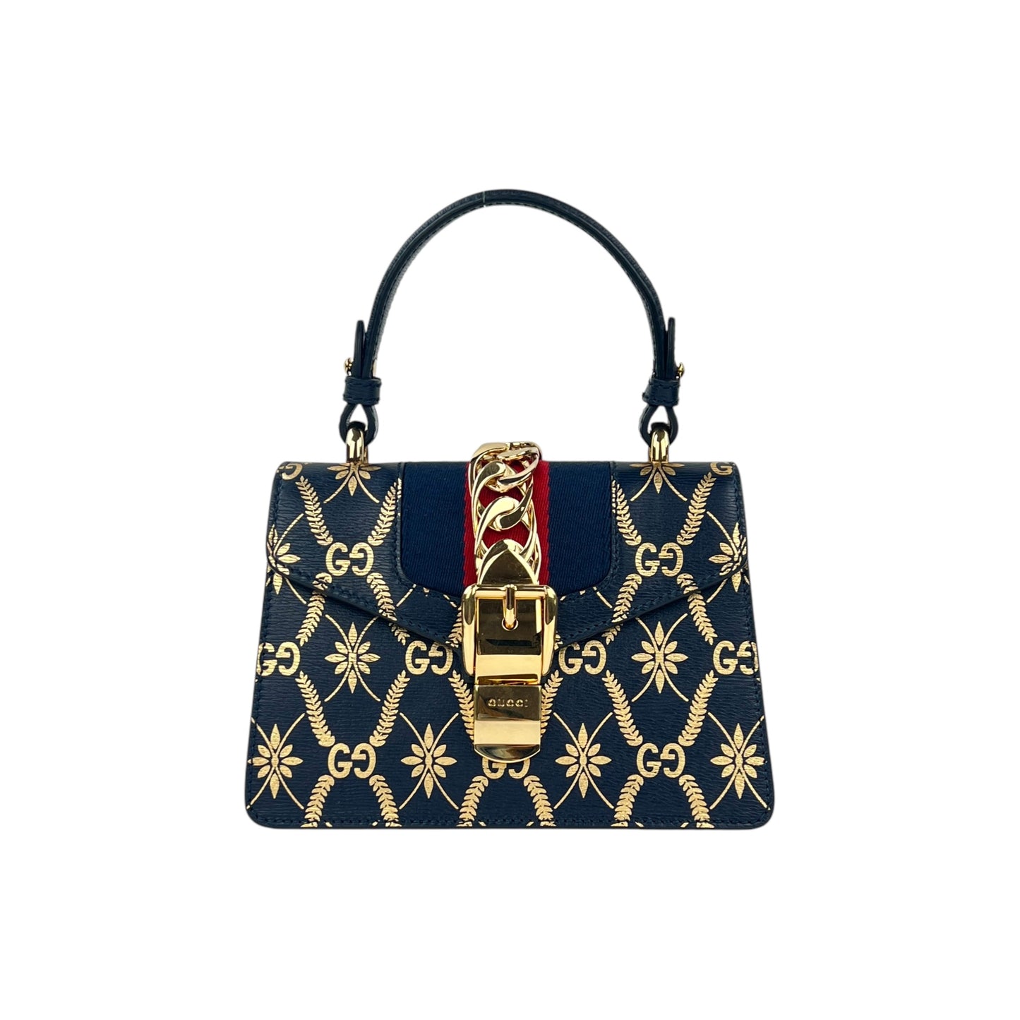 Gucci Monogram Sylvie Two-Way Bag