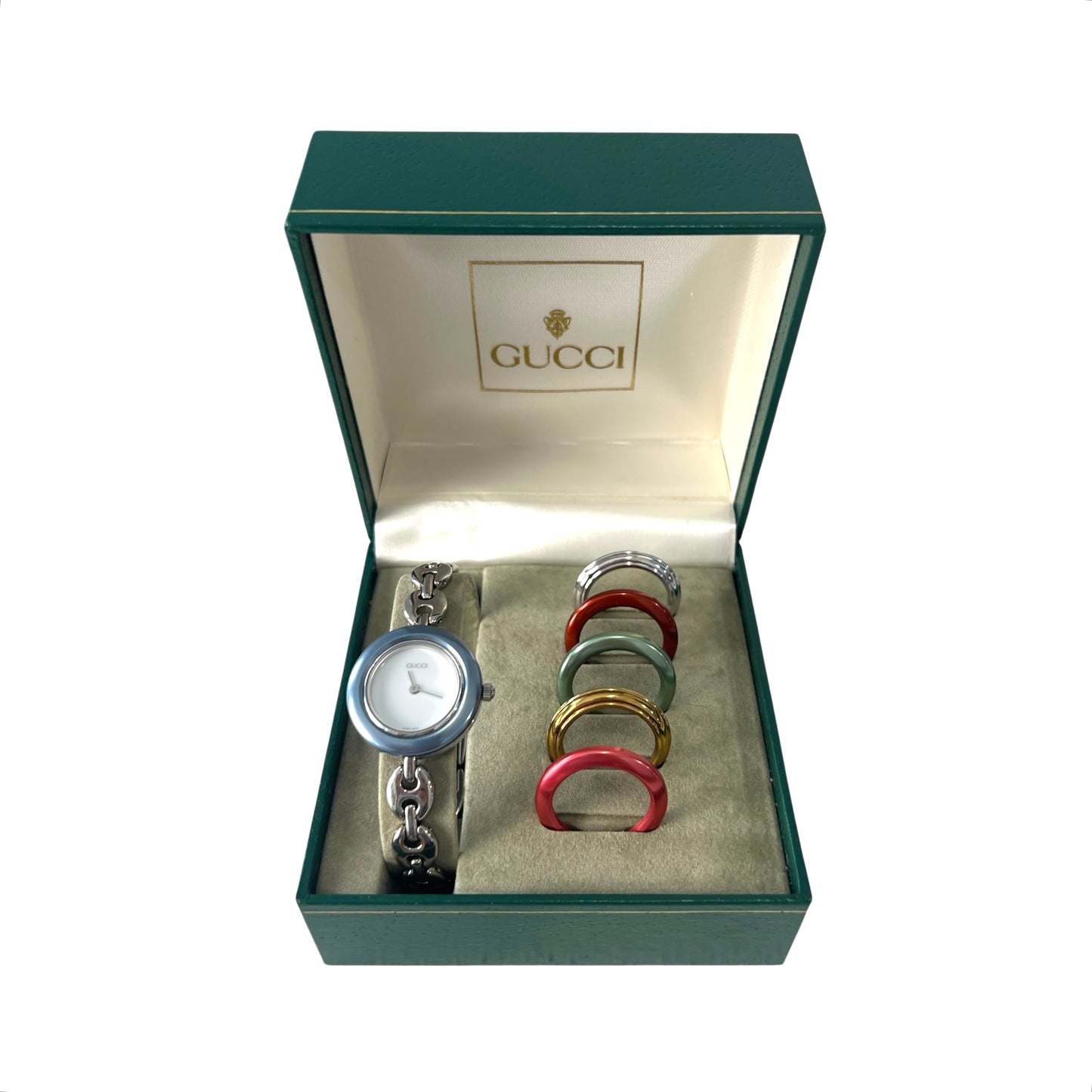 Gucci Vintage Mariner Interchangeable Bezel Watch