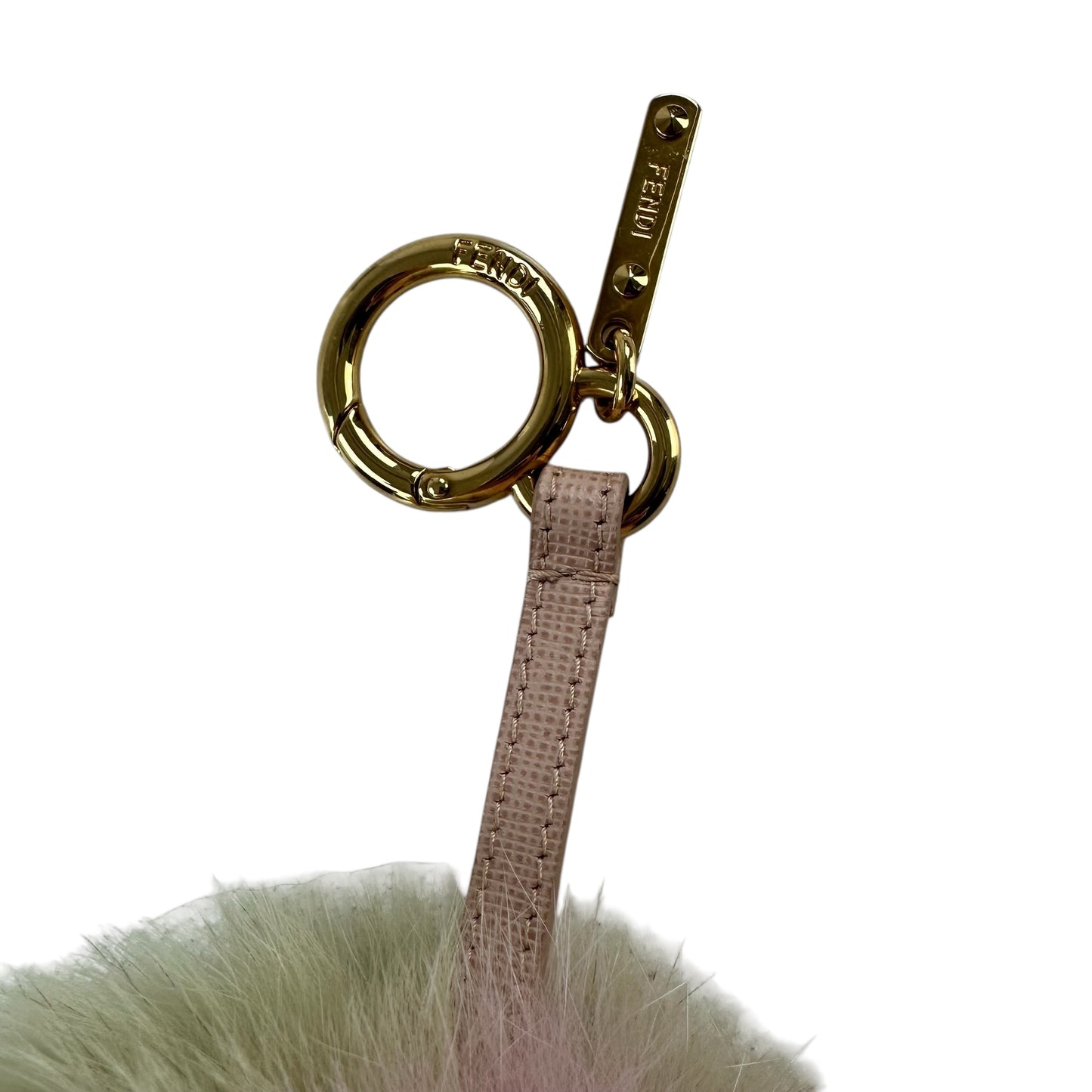Fendi Pom Keychain