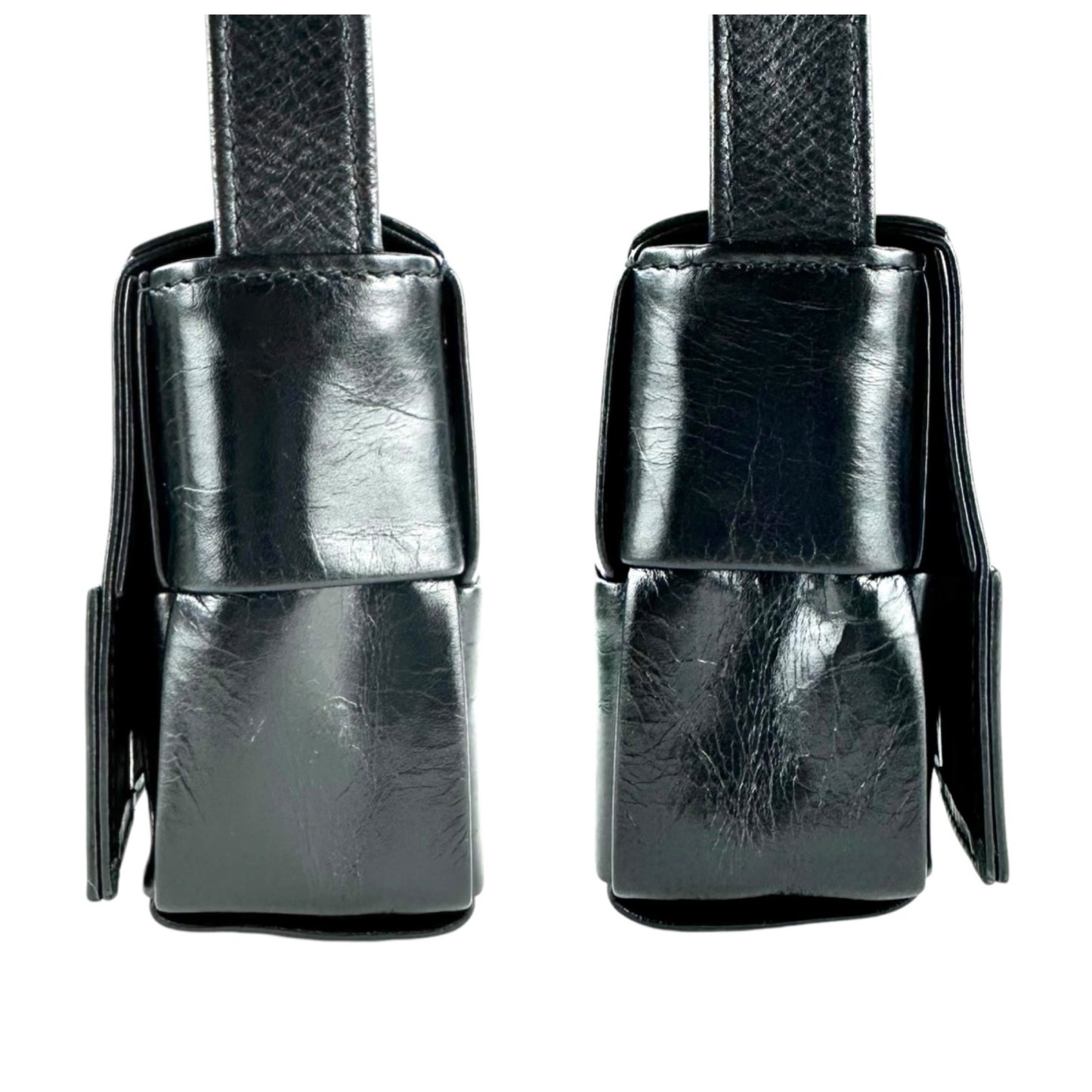 Bottega Veneta Maxi Intrecciato Leather Mini Cassette Crossbody Bag