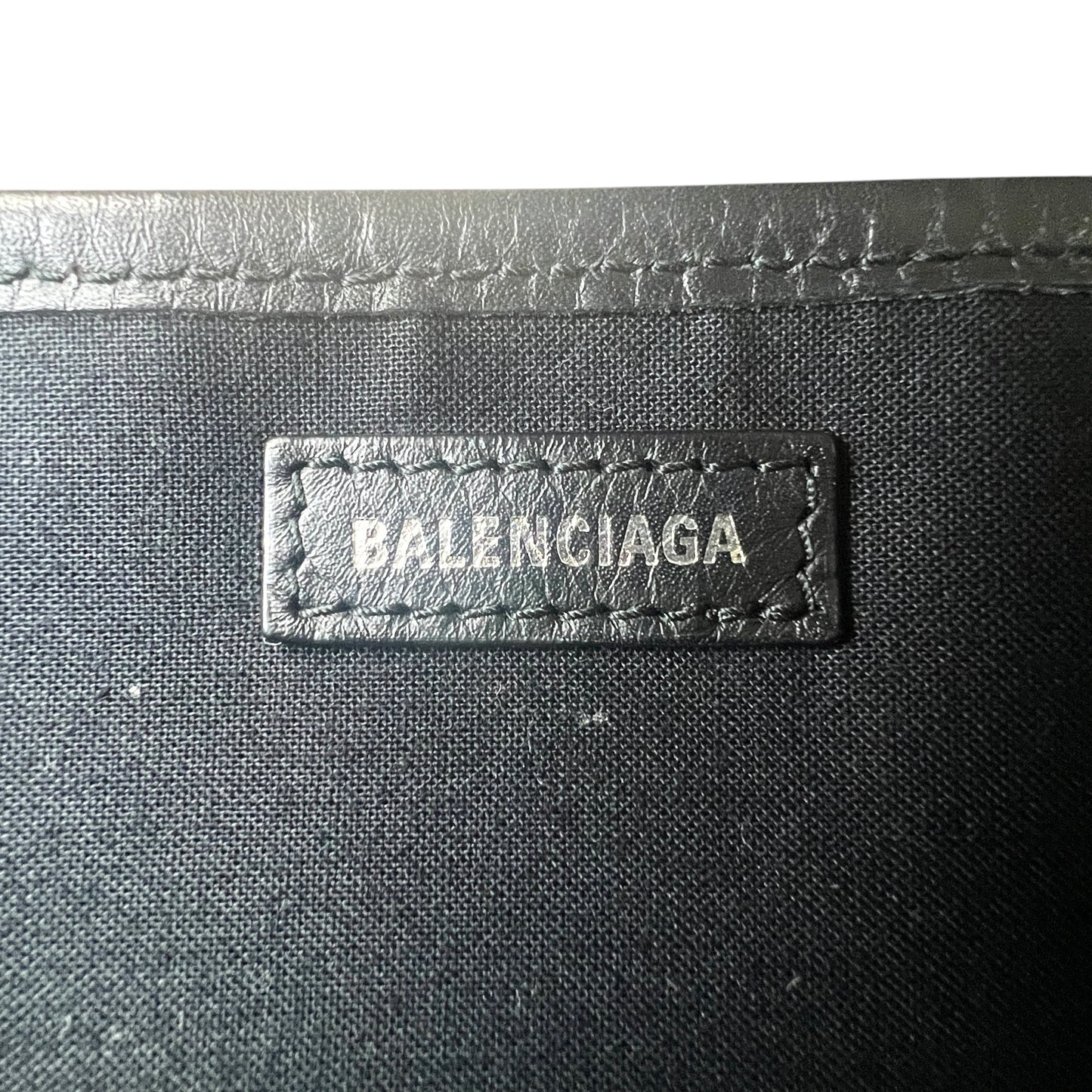 Balenciaga Cabas Canvas Tote Bag