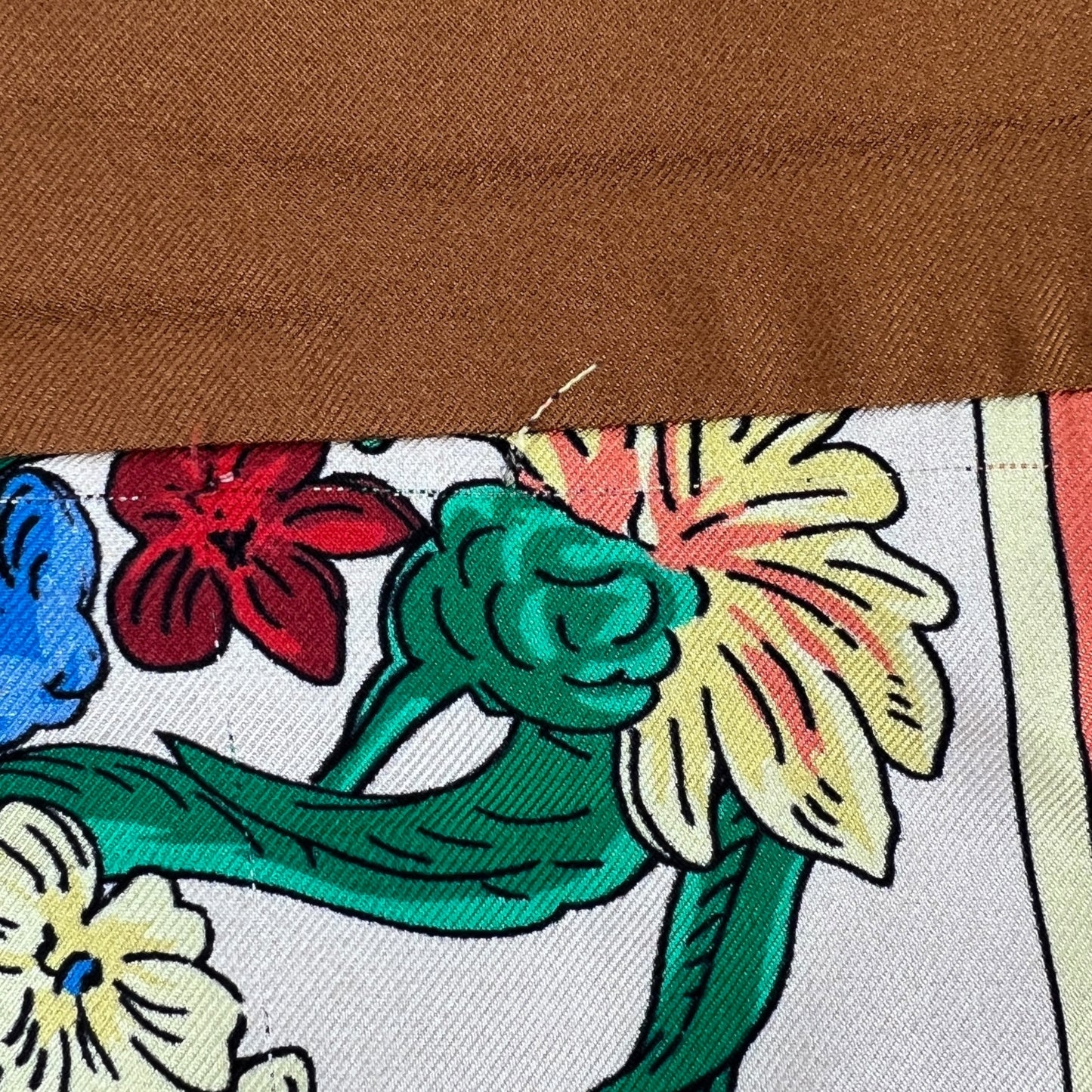 Gucci Resort Exclusive Flora Silk Wrap Skirt