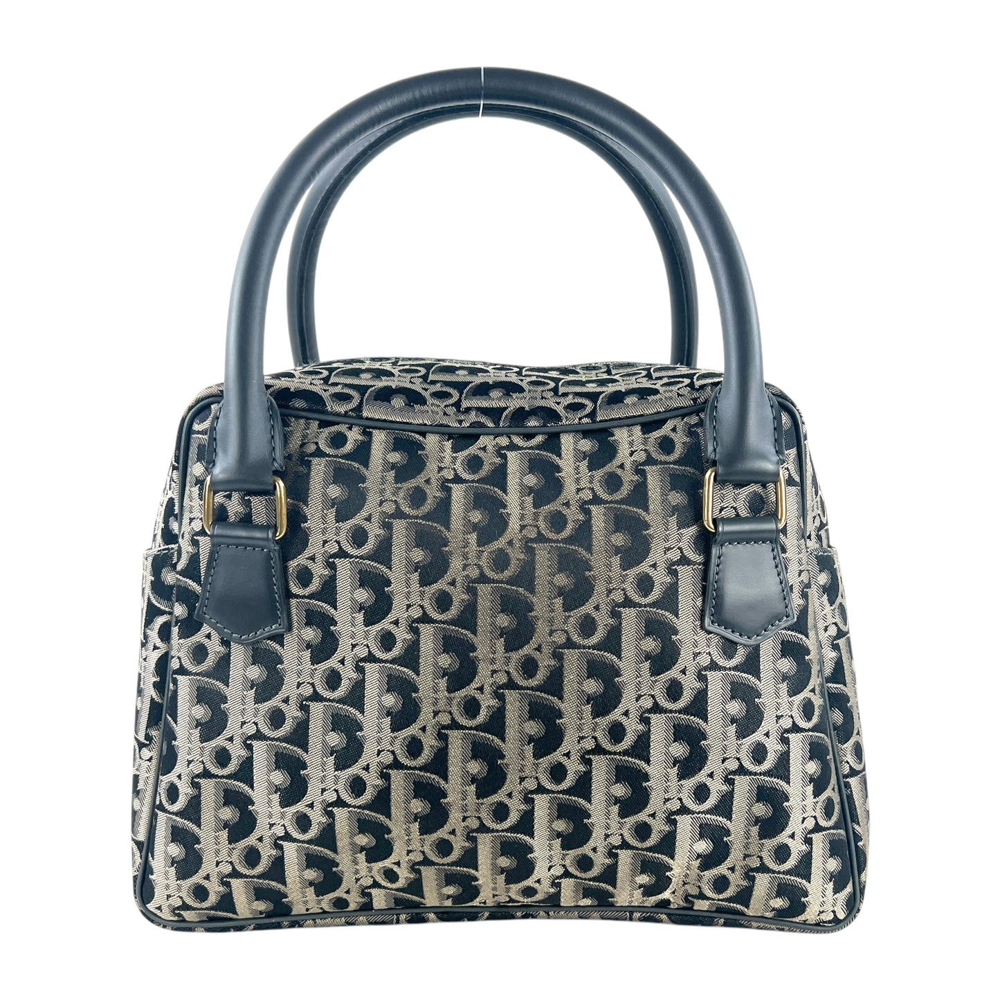 Dior Vintage Trotter Canvas Handbag