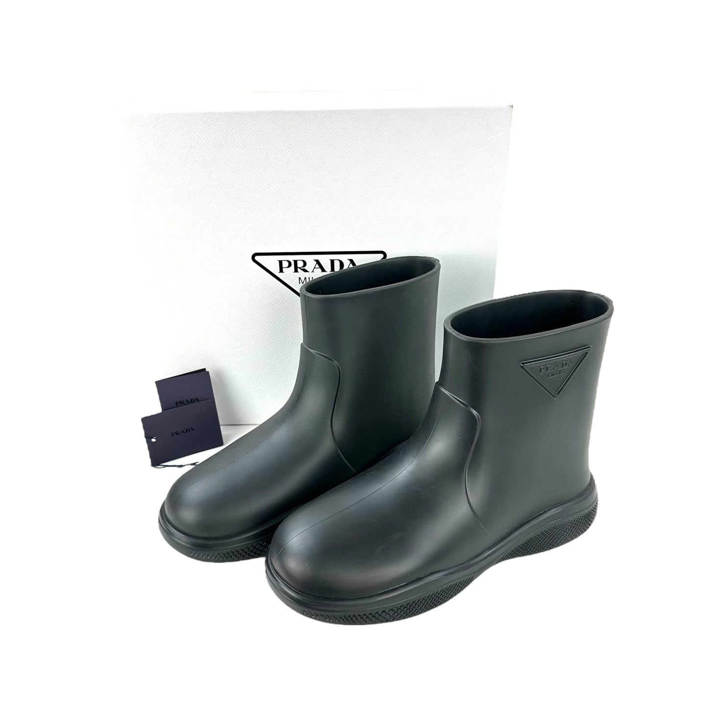 Prada Rubber Rain Boots