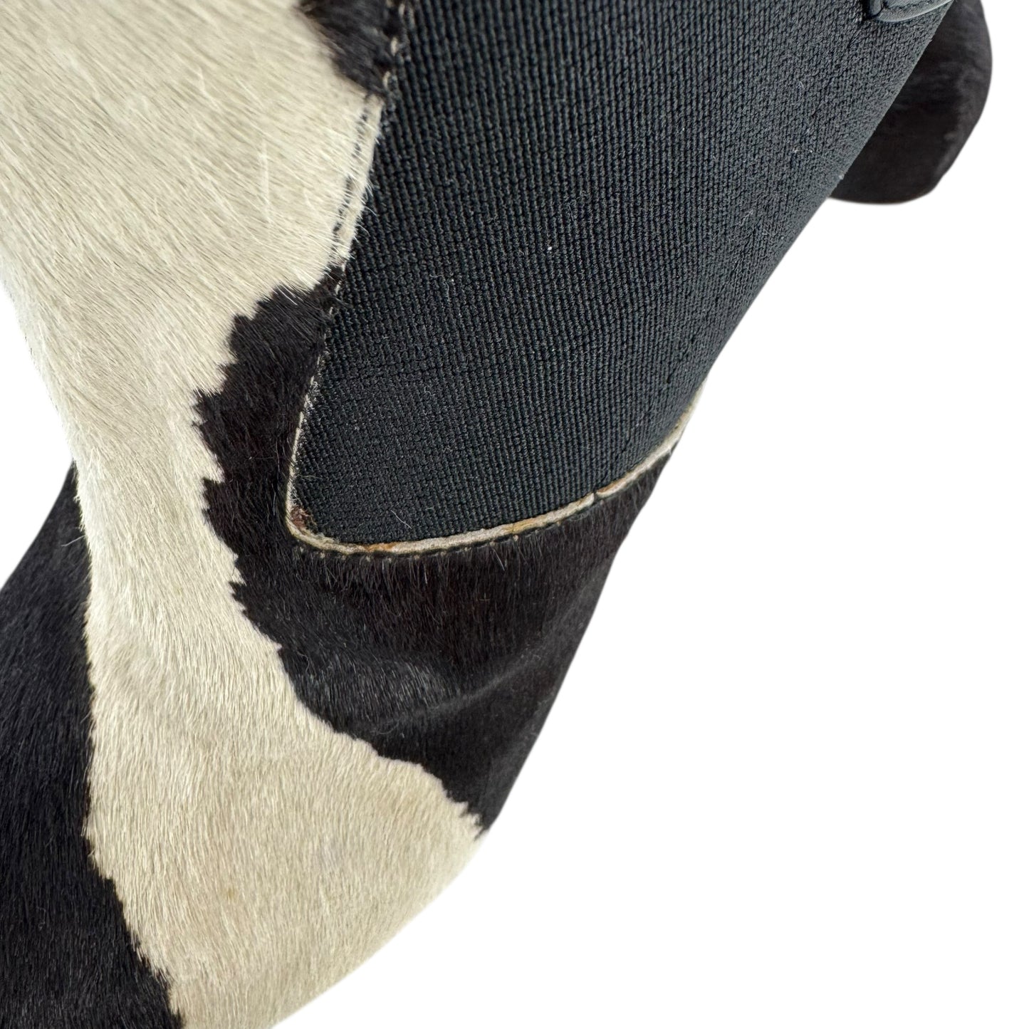 Fendi Calf Hair Heeled Boots