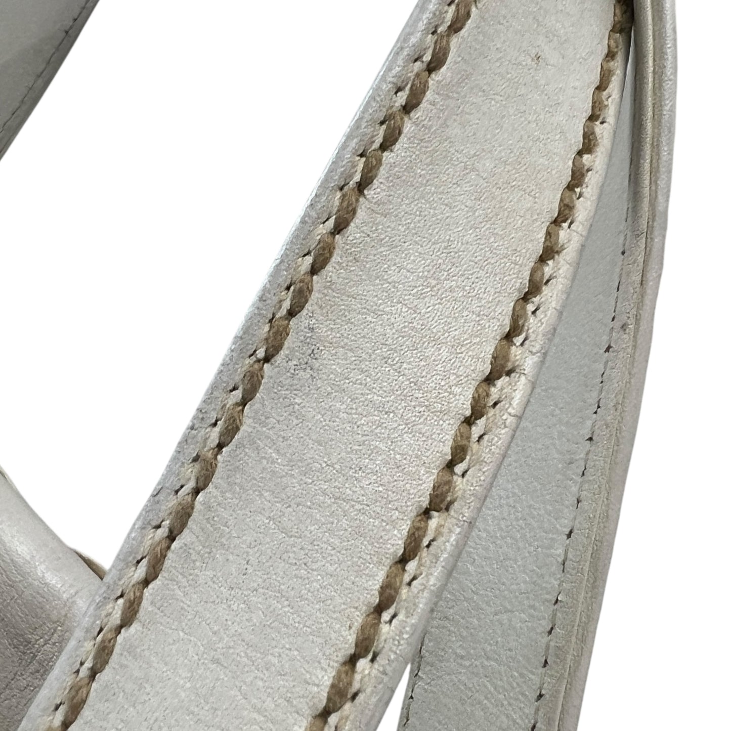 Chanel CC Stitched Leather Handbag