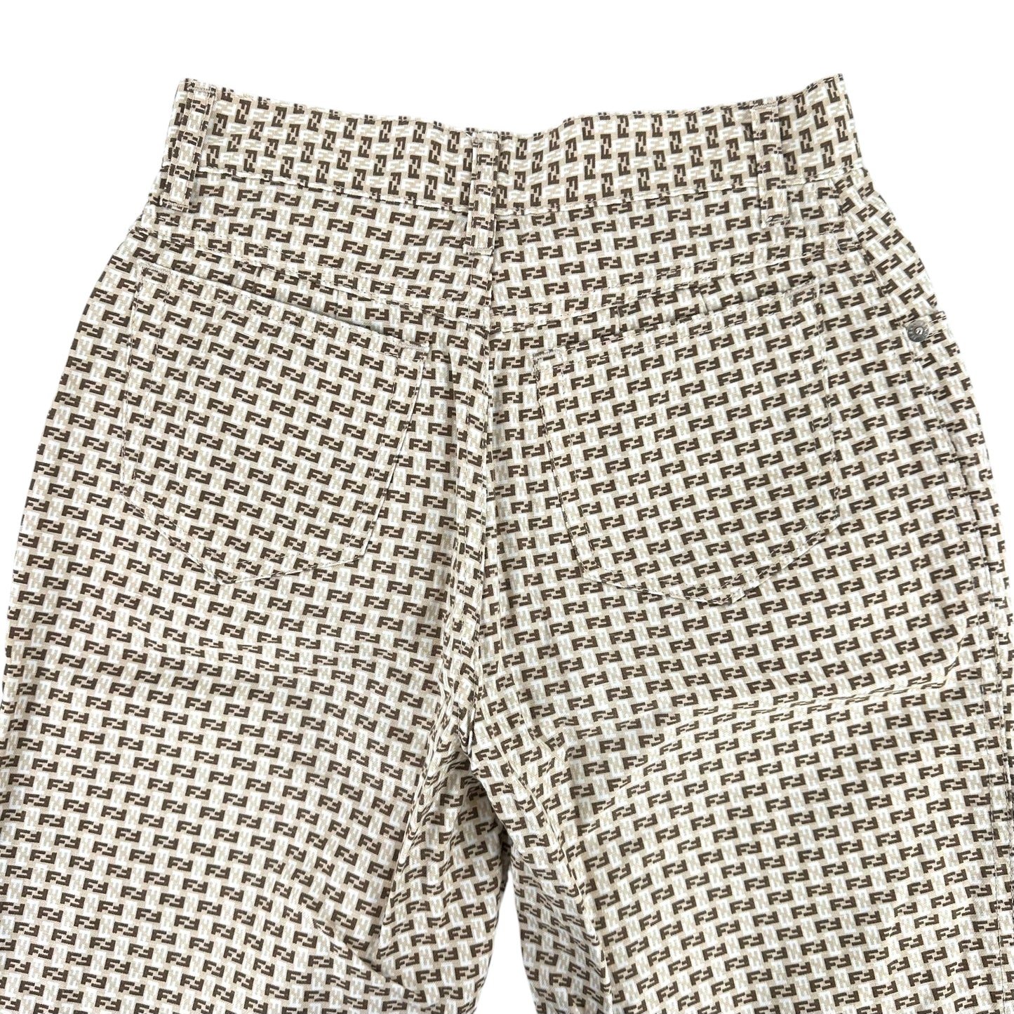 Fendi Vintage Zucchino High-Waisted Pants