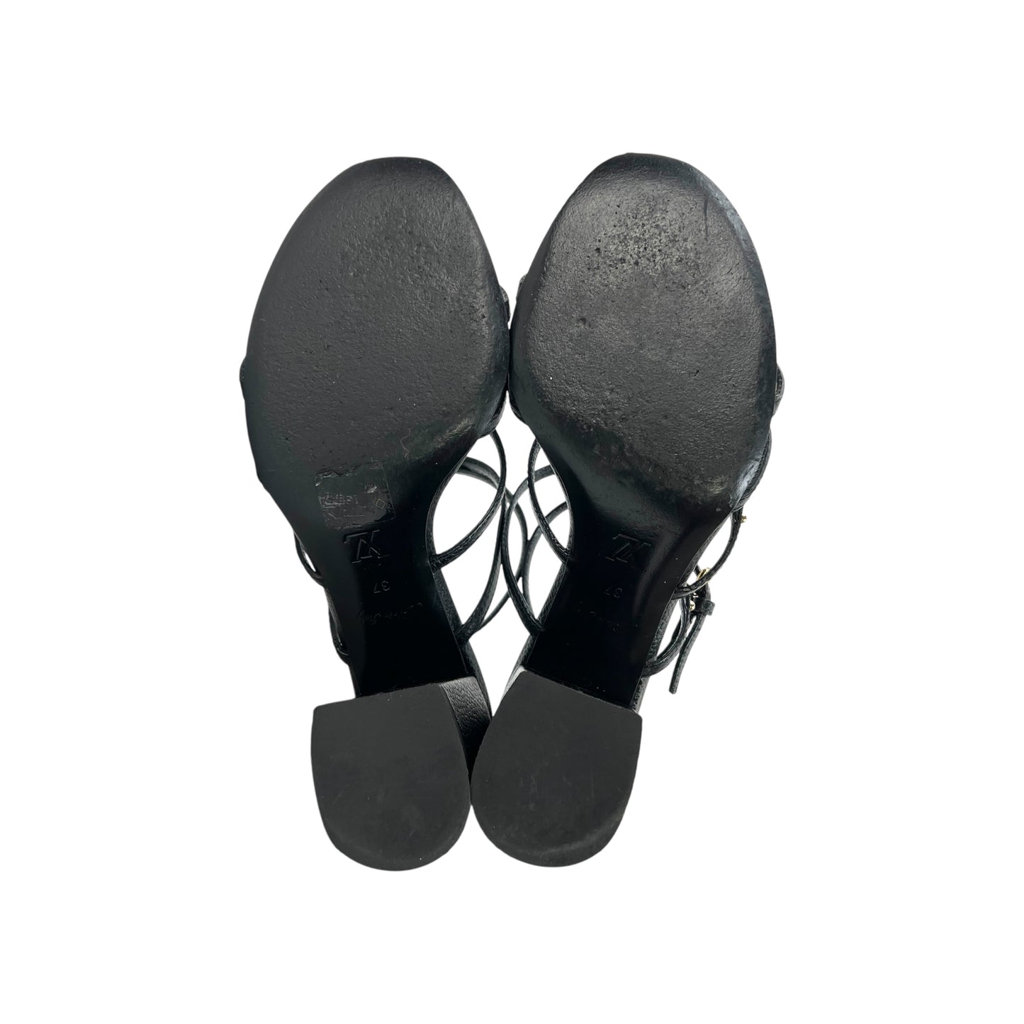 Louis Vuitton Leather Roma Heels