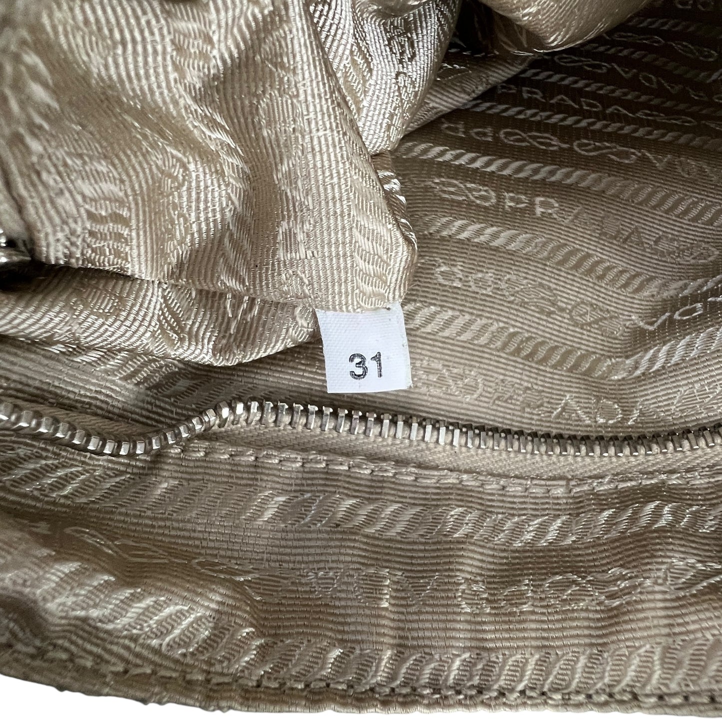 Prada Baby Blue Nylon Shoulder Bag