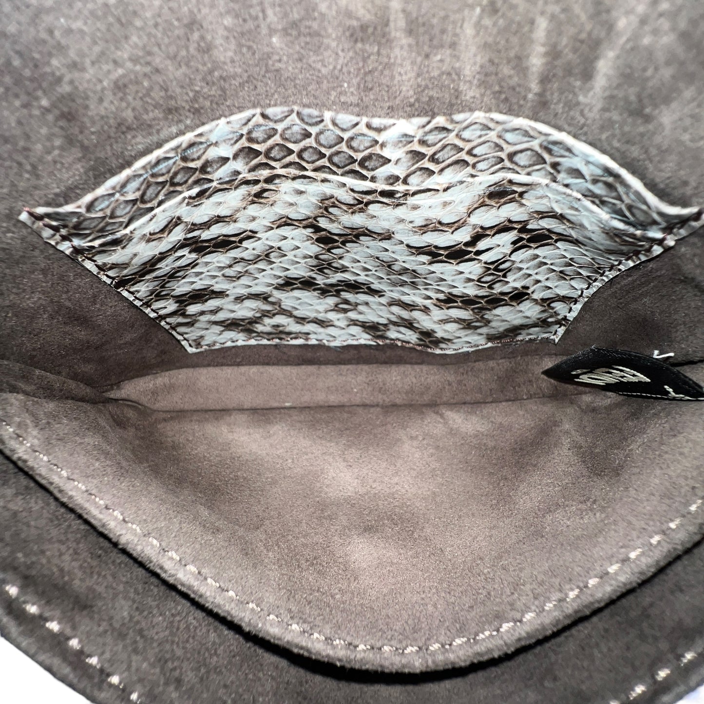 Fendi Python Mini MicroWaves Crossbody Bag