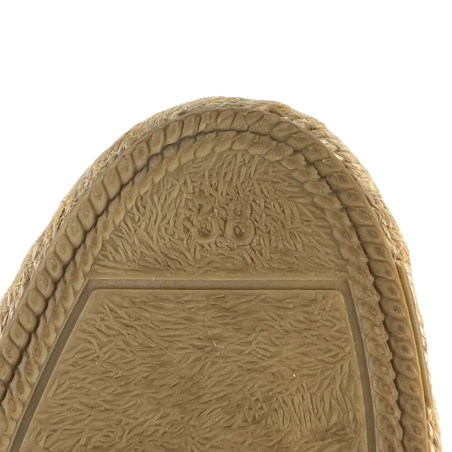 Loewe Embossed Leather Espadrilles