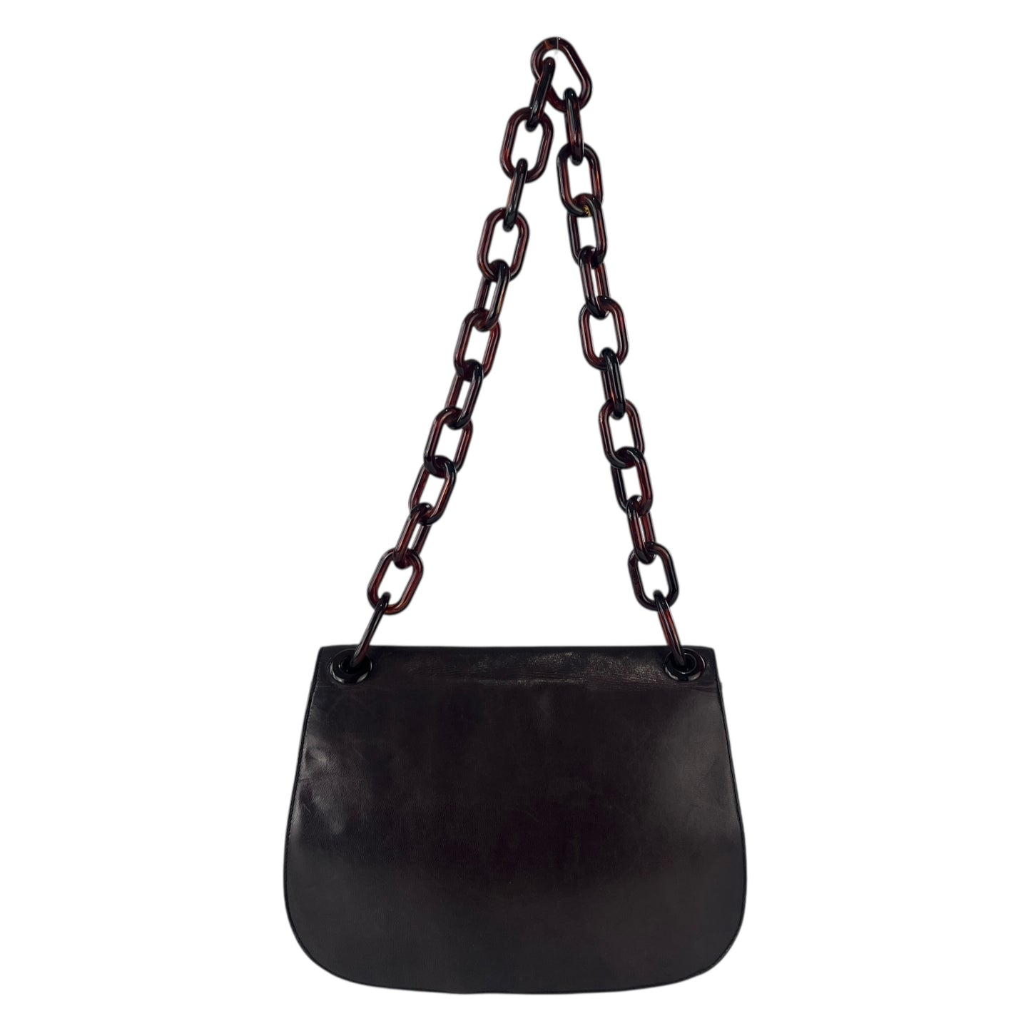 Prada Acrylic Chain Shoulder Bag