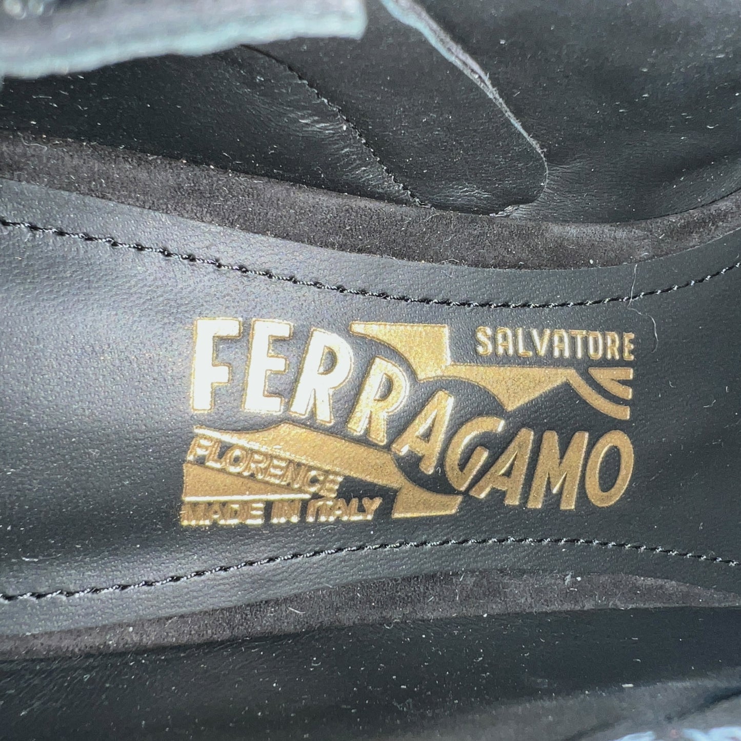 Ferragamo Suede Flats