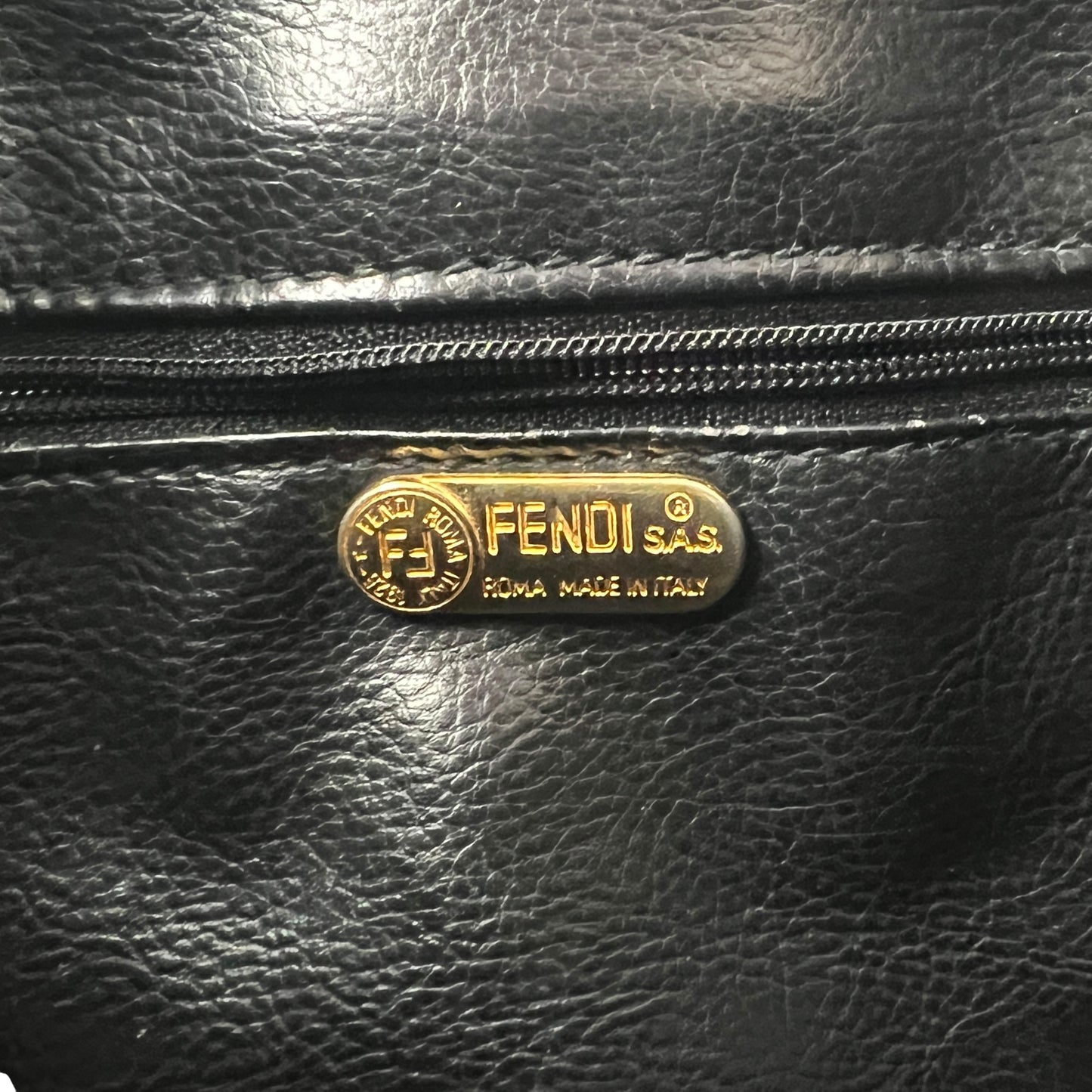 Fendi Vintage Zucca Bucket Bag