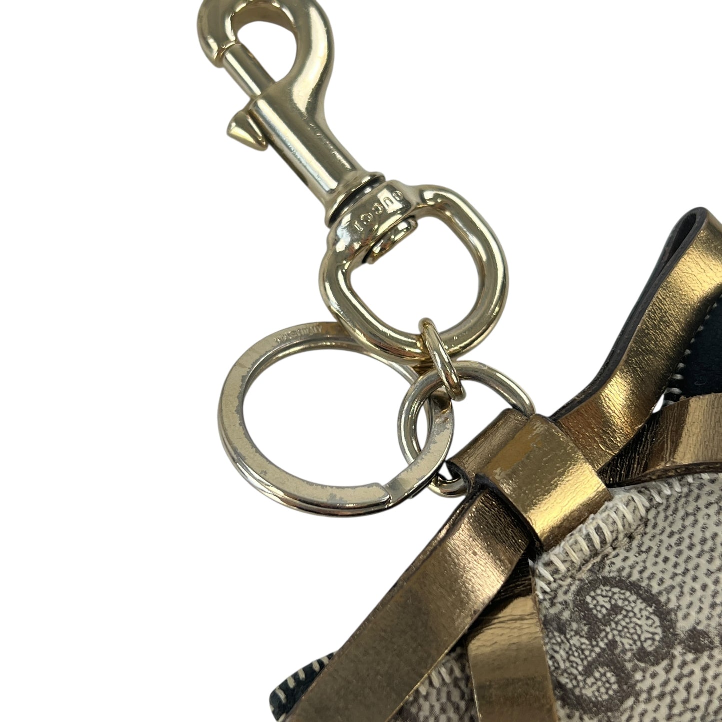 Gucci Monogram Chihuahua Bag/Key Charm