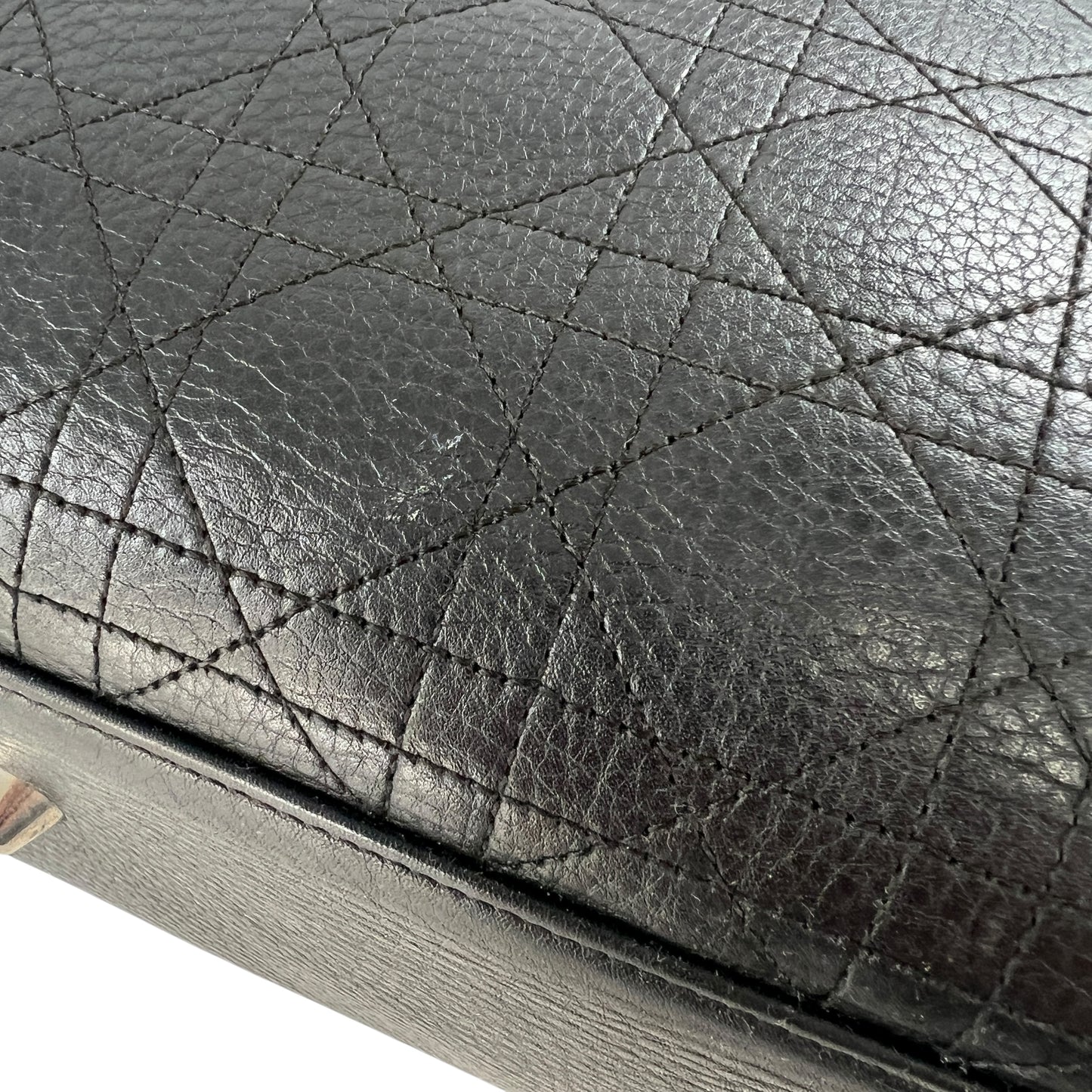 Dior Cannage Leather Handbag