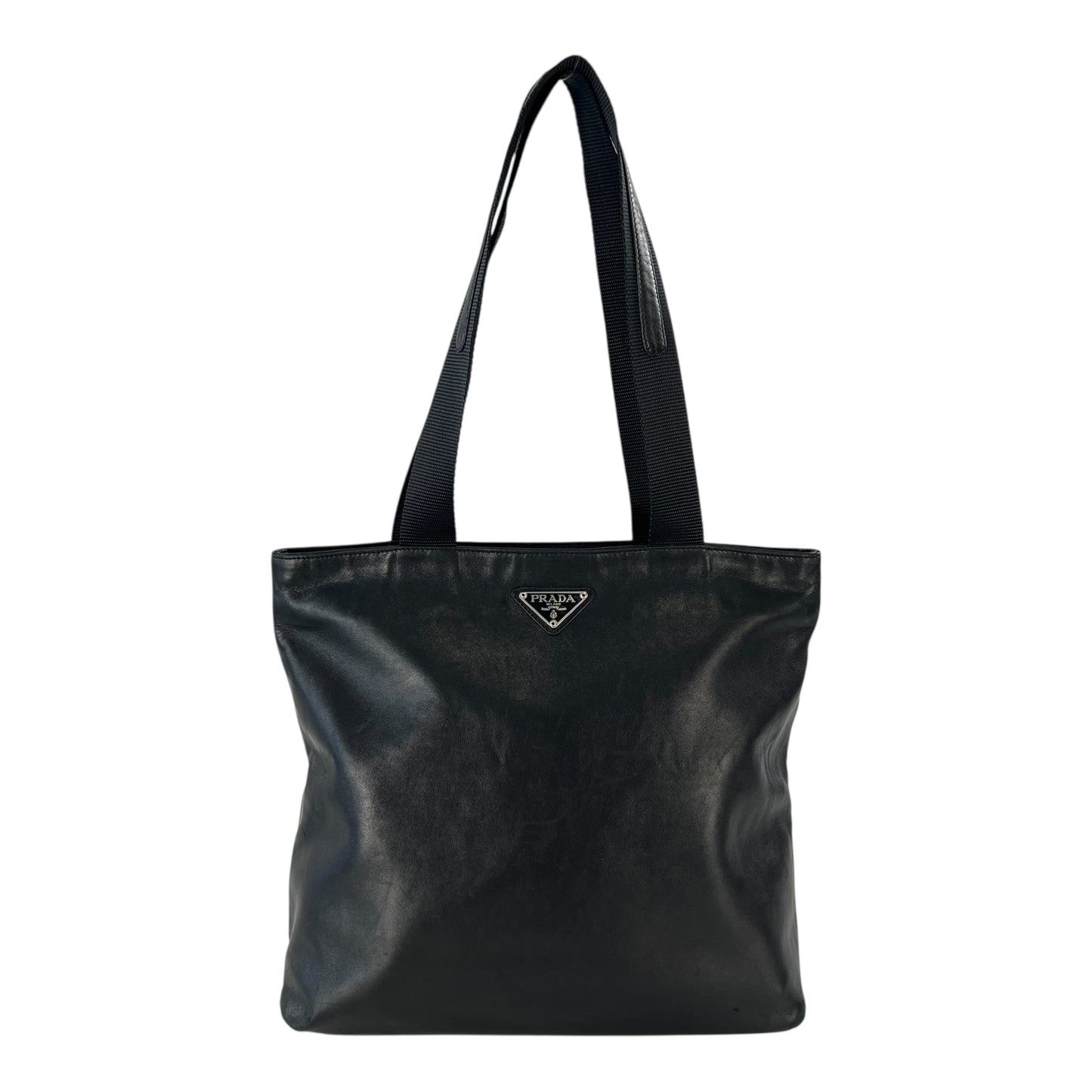 Prada Lambskin Leather Shoulder Bag