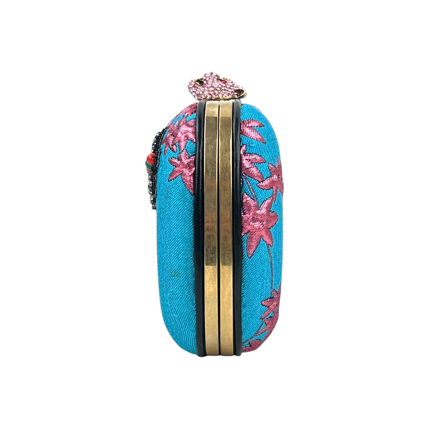 Gucci Animalier Brocade Clutch Bag