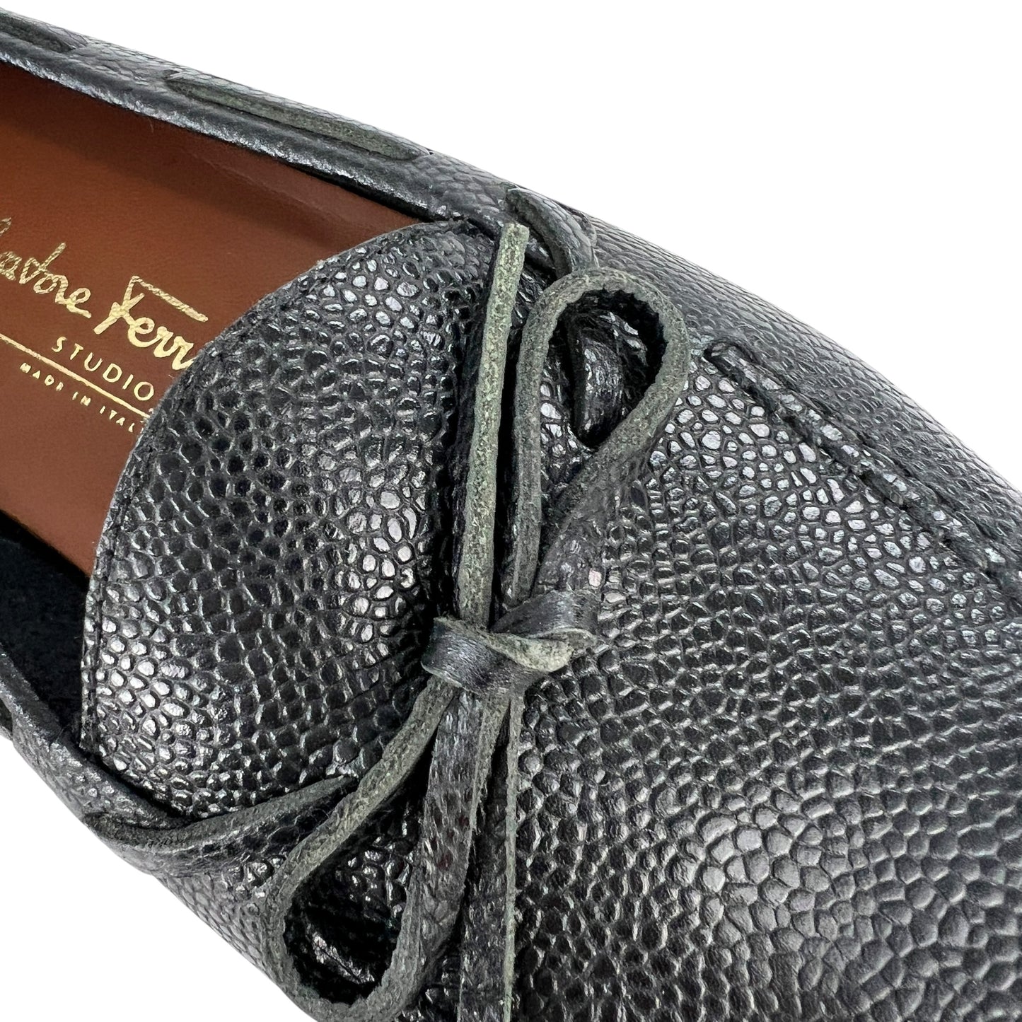 Ferragamo Leather Loafers