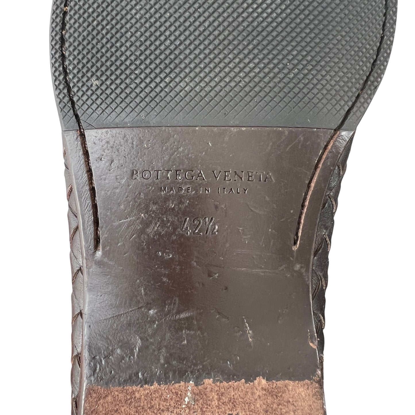 Bottega Veneta Intrecciato Leather Loafers