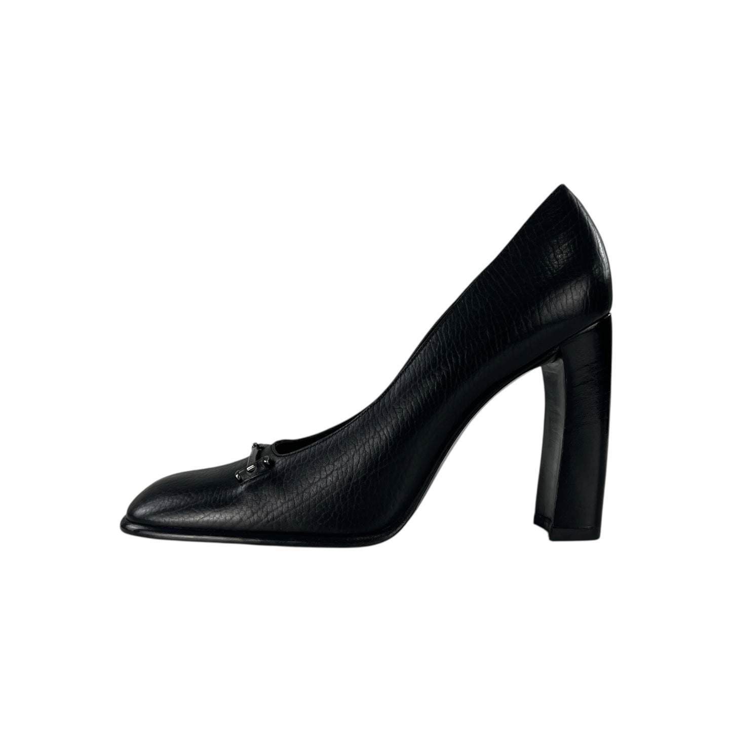 Gucci Leather Horsebit Pumps