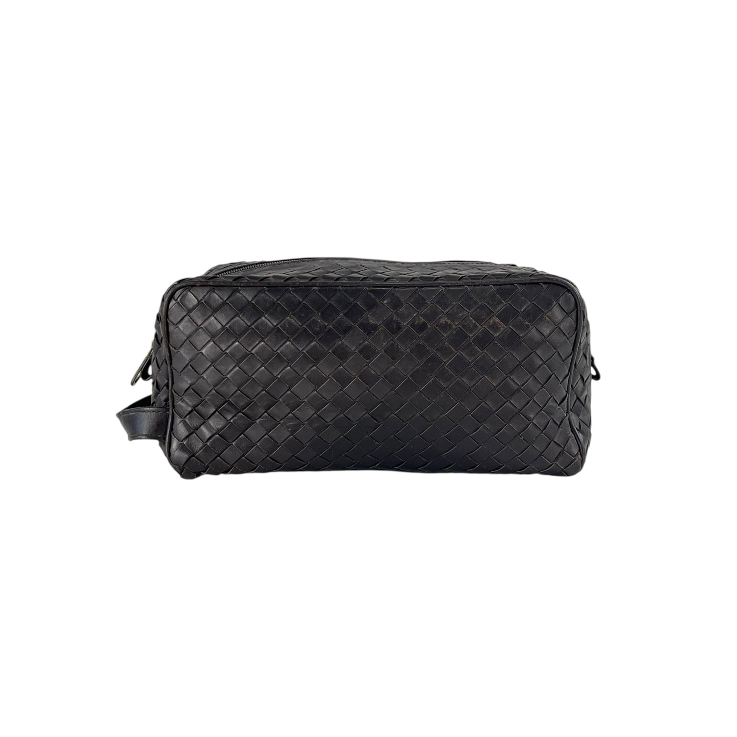 Bottega Veneta Intrecciato Leather Toiletries Pouch