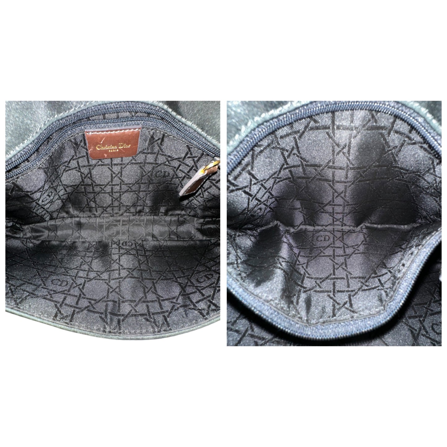 Dior Vintage Maris Pearl Nylon Shoulder Bag