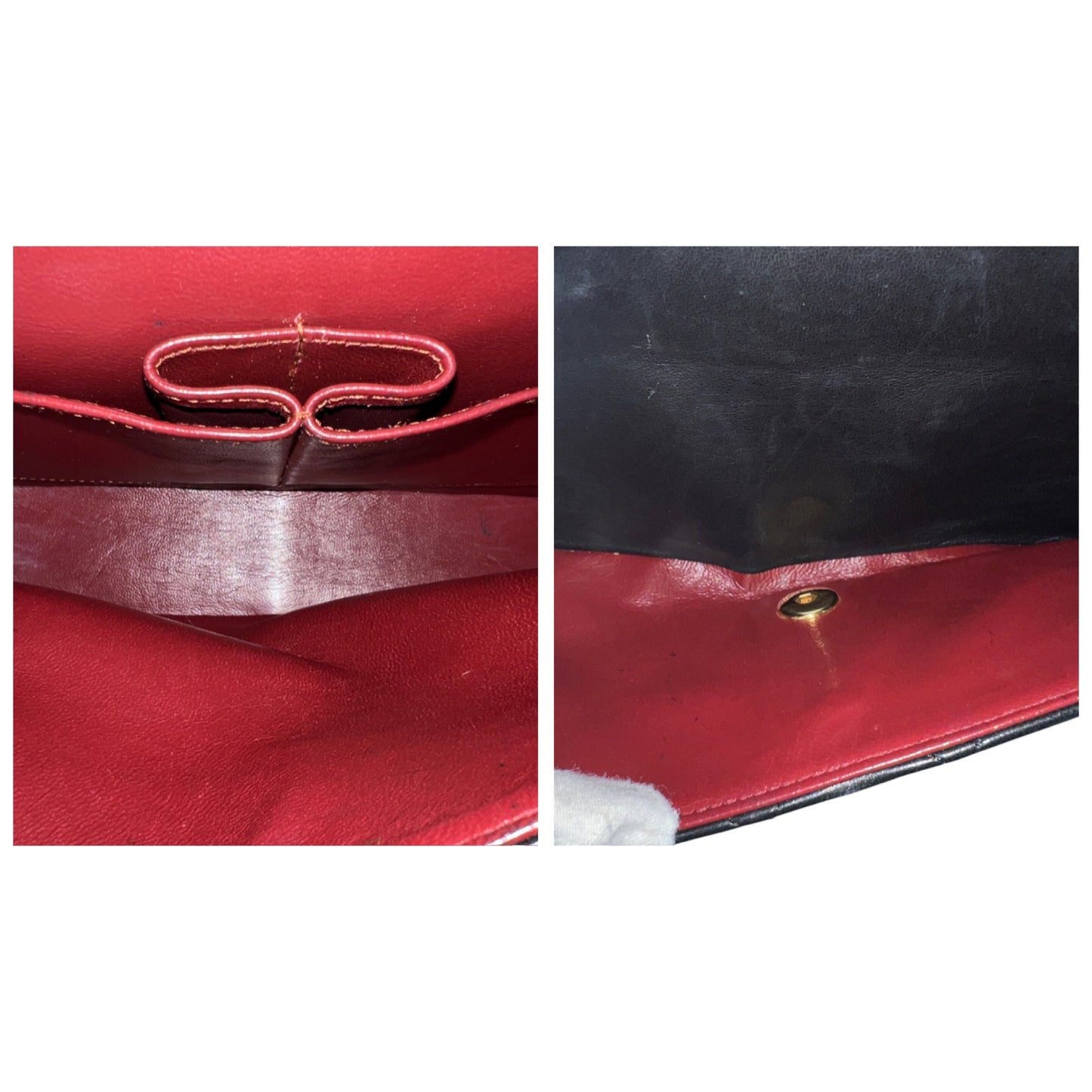 Chanel Vintage CC Double Flap Matelasse Lambskin Shoulder Bag