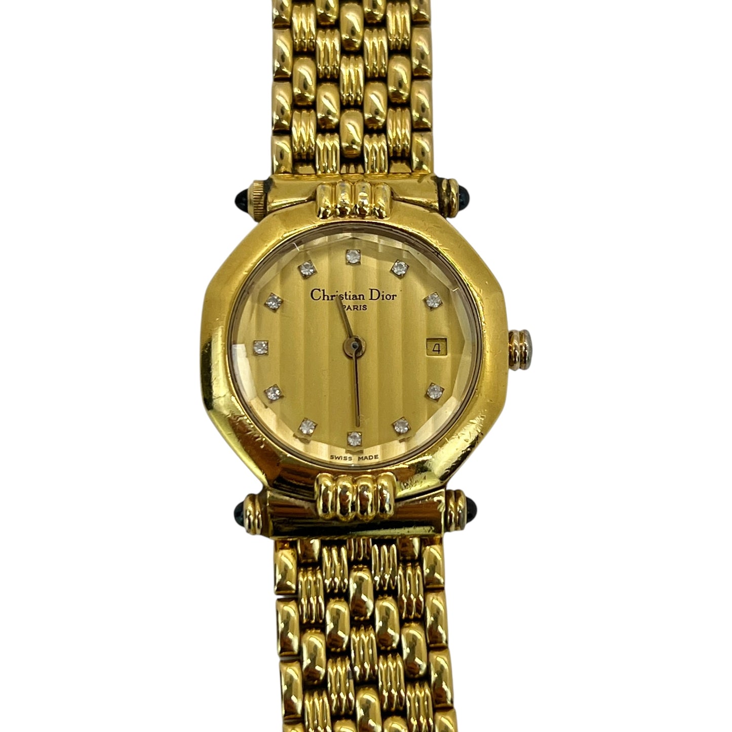 Dior Vintage Gold Watch