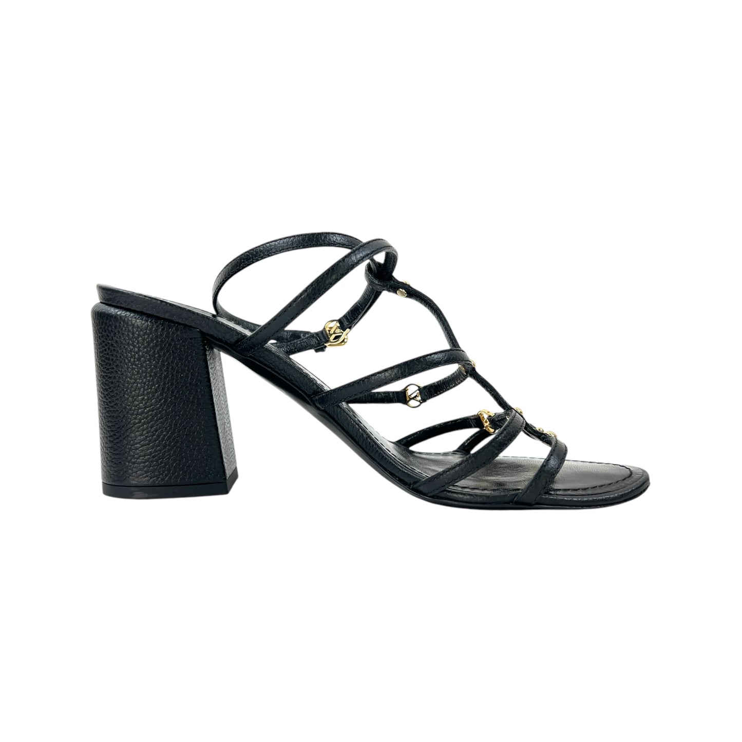 Louis Vuitton Leather Roma Heels