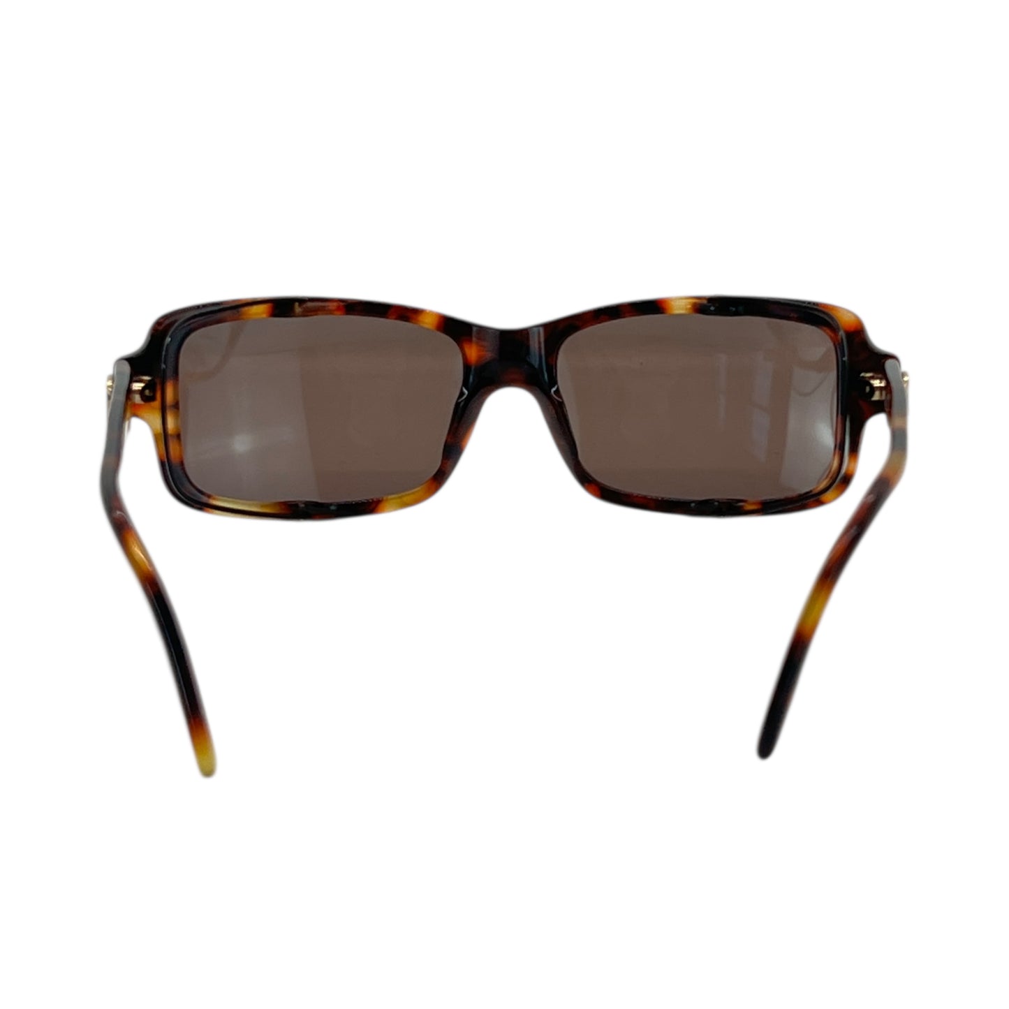 Chanel Tortoise Shell Blinder Sunglasses