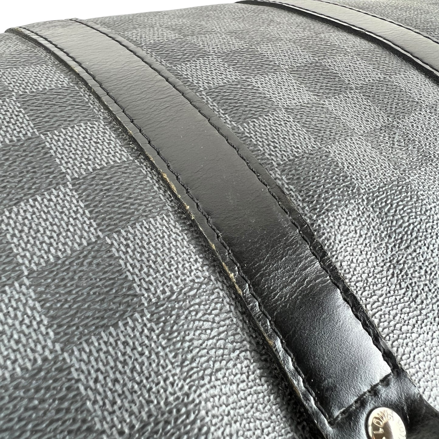 Louis Vuitton Damier Graphite Bandouliere Keepall 45 Bag