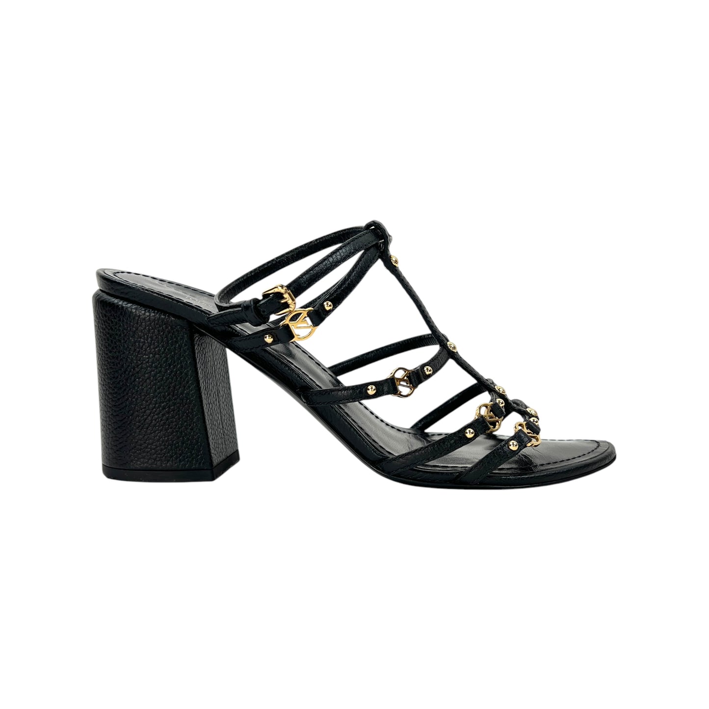 Louis Vuitton Leather Roma Heels