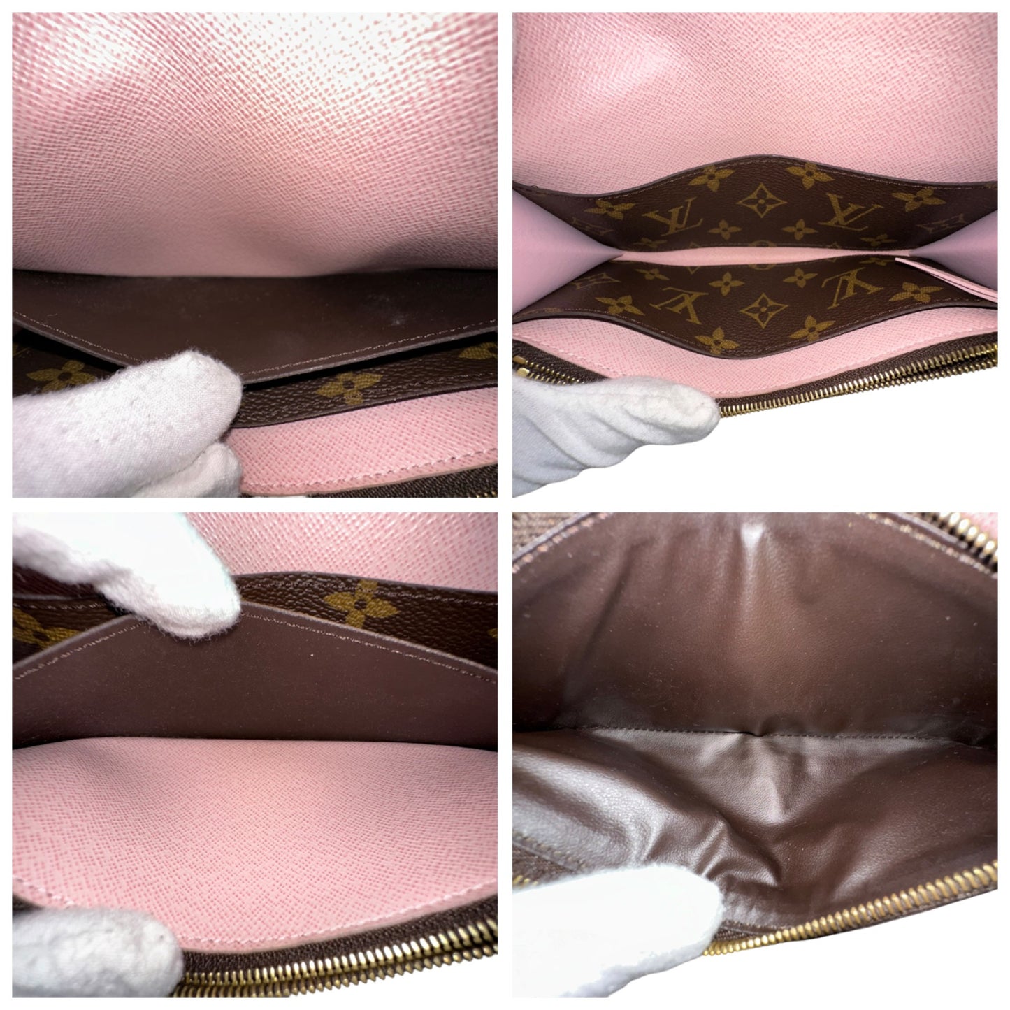 Louis Vuitton Monogram Emilie Long Wallet