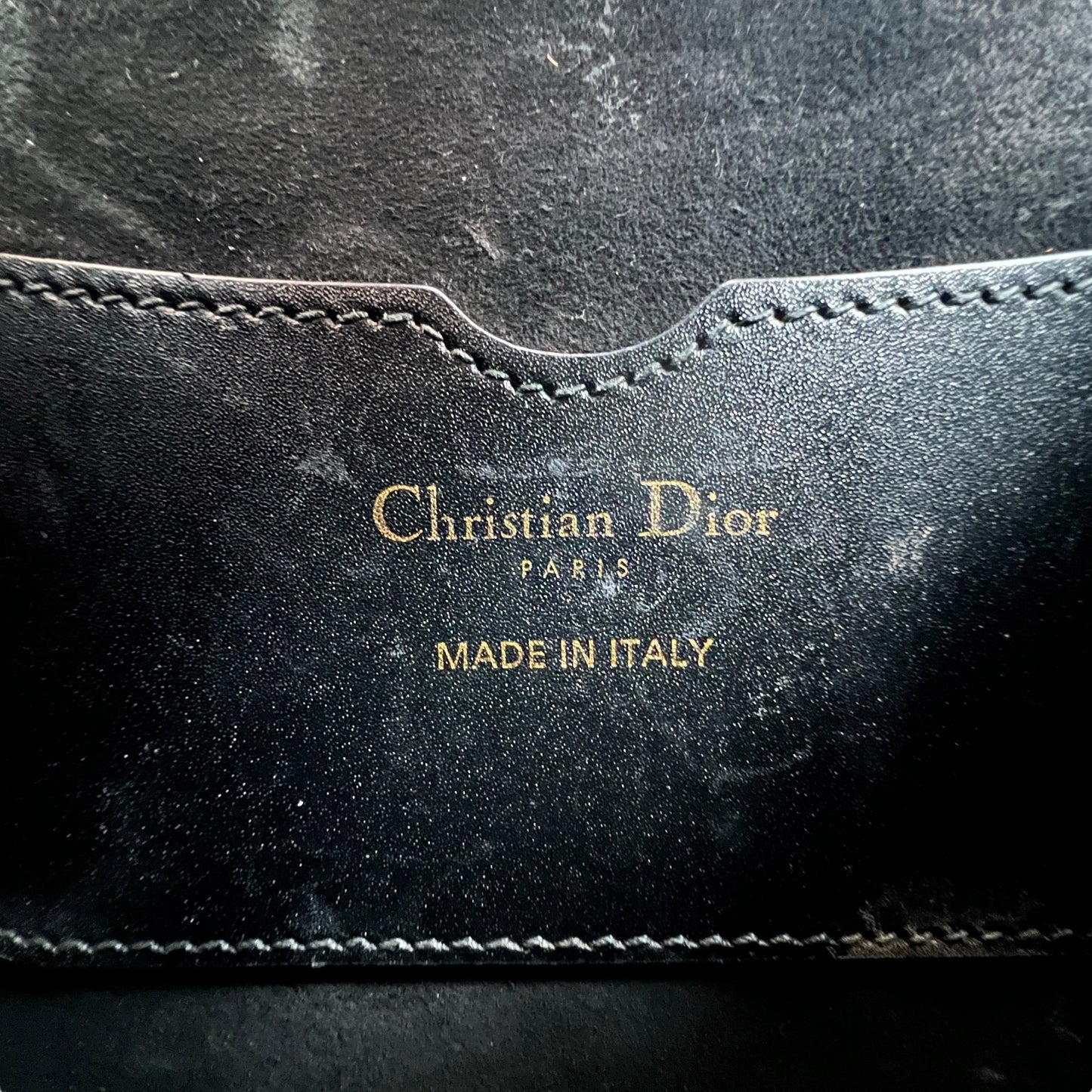 Dior Leather Crossbody Satchel